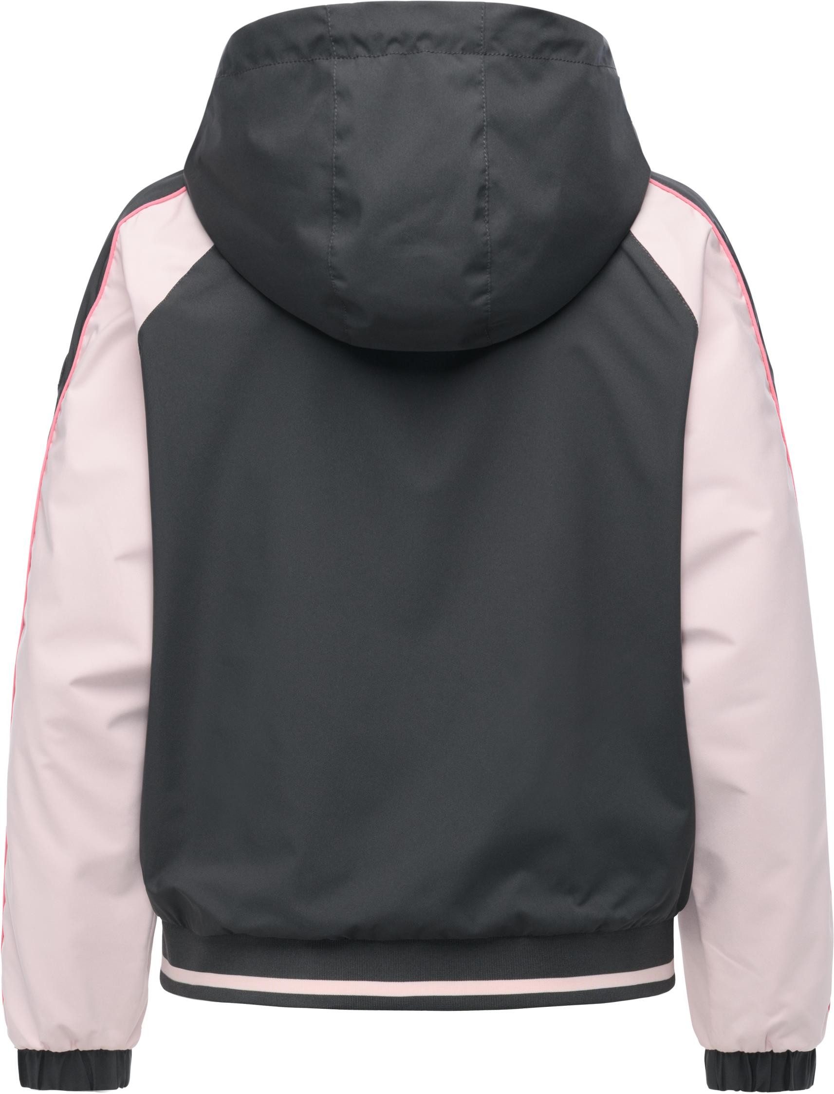 Ragwear Outdoorjacke Nicandra Sporty YOUMODO Sportliche Übergangsjacke mit Kapuze