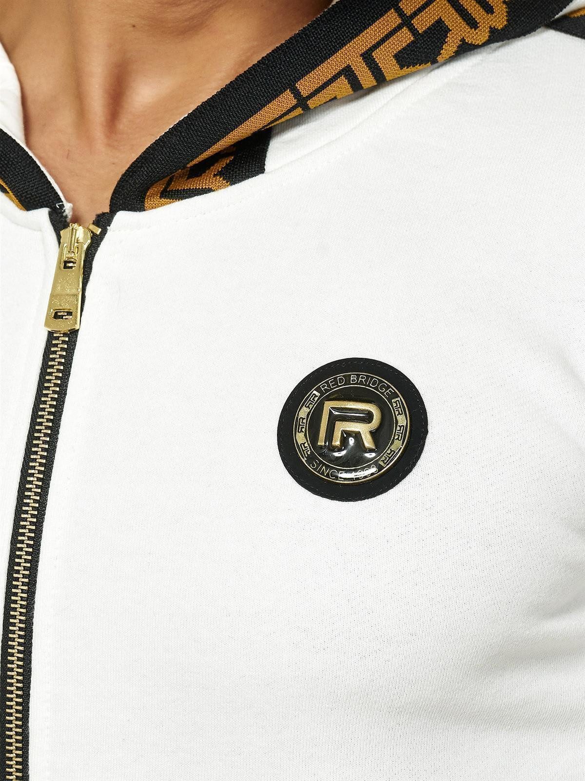 RedBridge Jogginganzug Red Bridge Herren Jogginganzug Sweat Suit Set Jacke Hose (Set, 2-tlg)