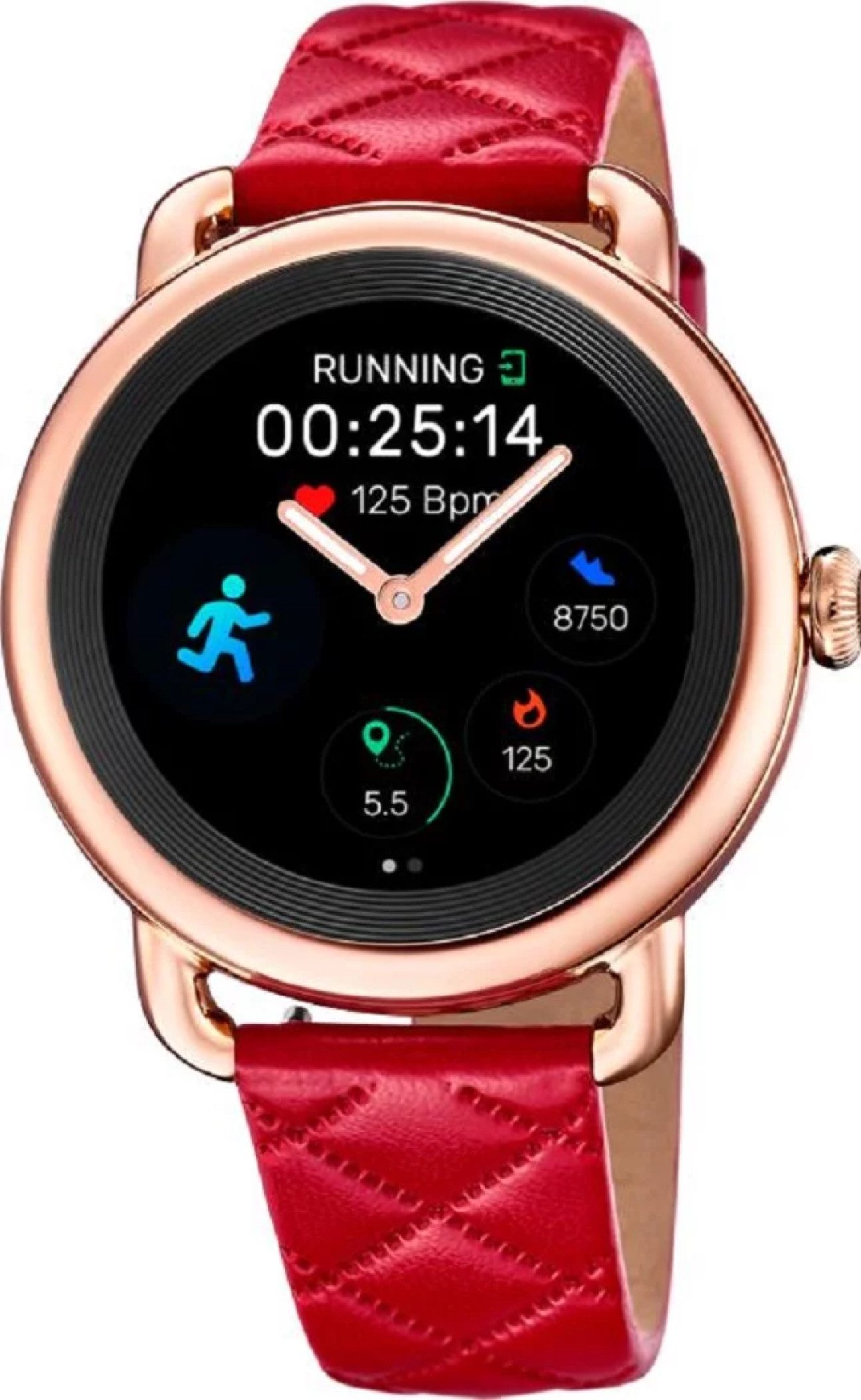 Festina Digitaluhr Festina Smartwatch Modell: 50001_3 mit rotem Lederarmband