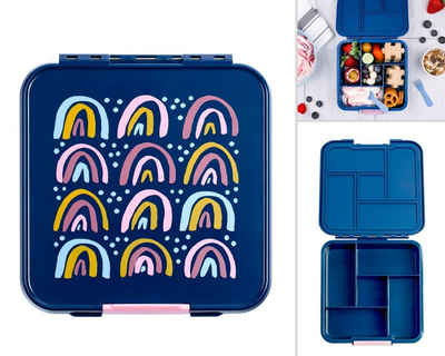 Little Lunch Box Co Lunchbox »Bento Five, Rainbow - Kinder Bento Box Brotdose mit 5 auslaufsicheren Fächern für Kindergarten und Schule«