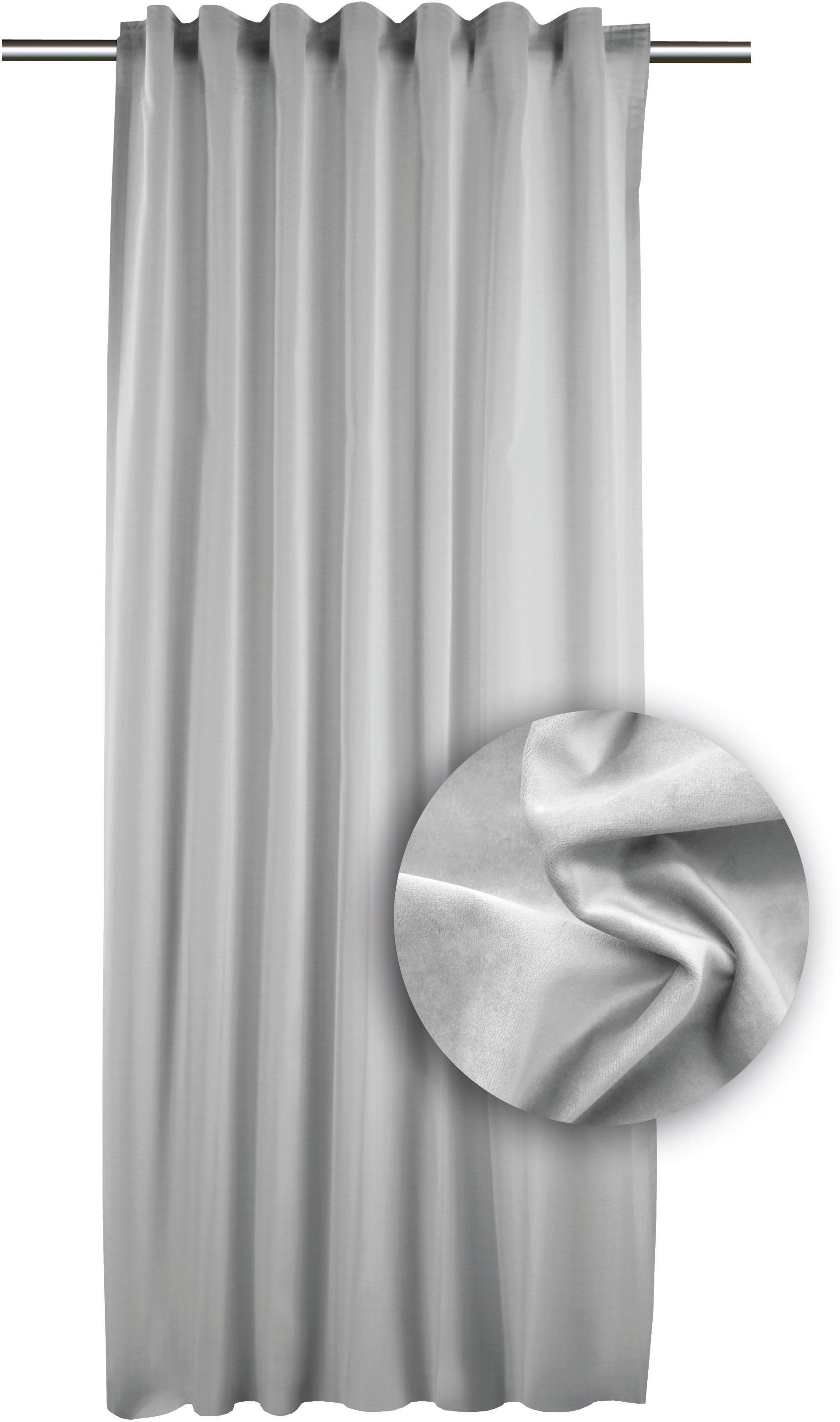 APELT Vorhang Castello (1 St), Multifunktionsband, blickdicht, Thermo Vorhang, Uni Samt