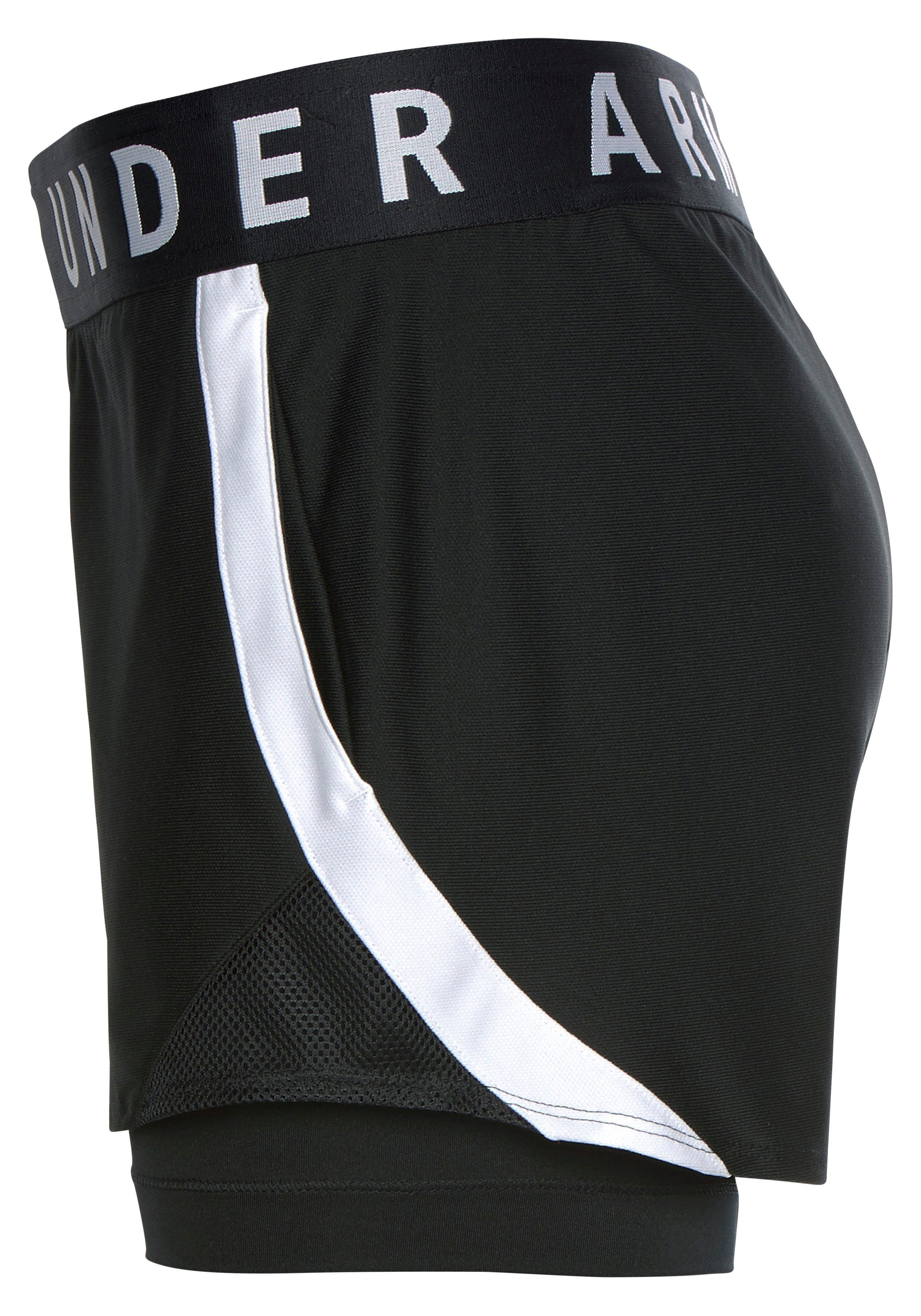 Under Armour® 2-in-1-Shorts PLAY UP 2-IN-1 Schwarz SHORTS