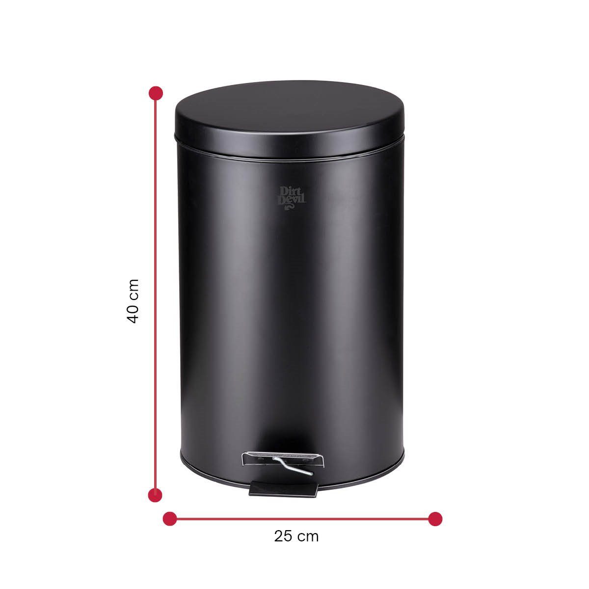 DIRT DEVIL Mülleimer Dirt Devil 12L Tretmülleimer