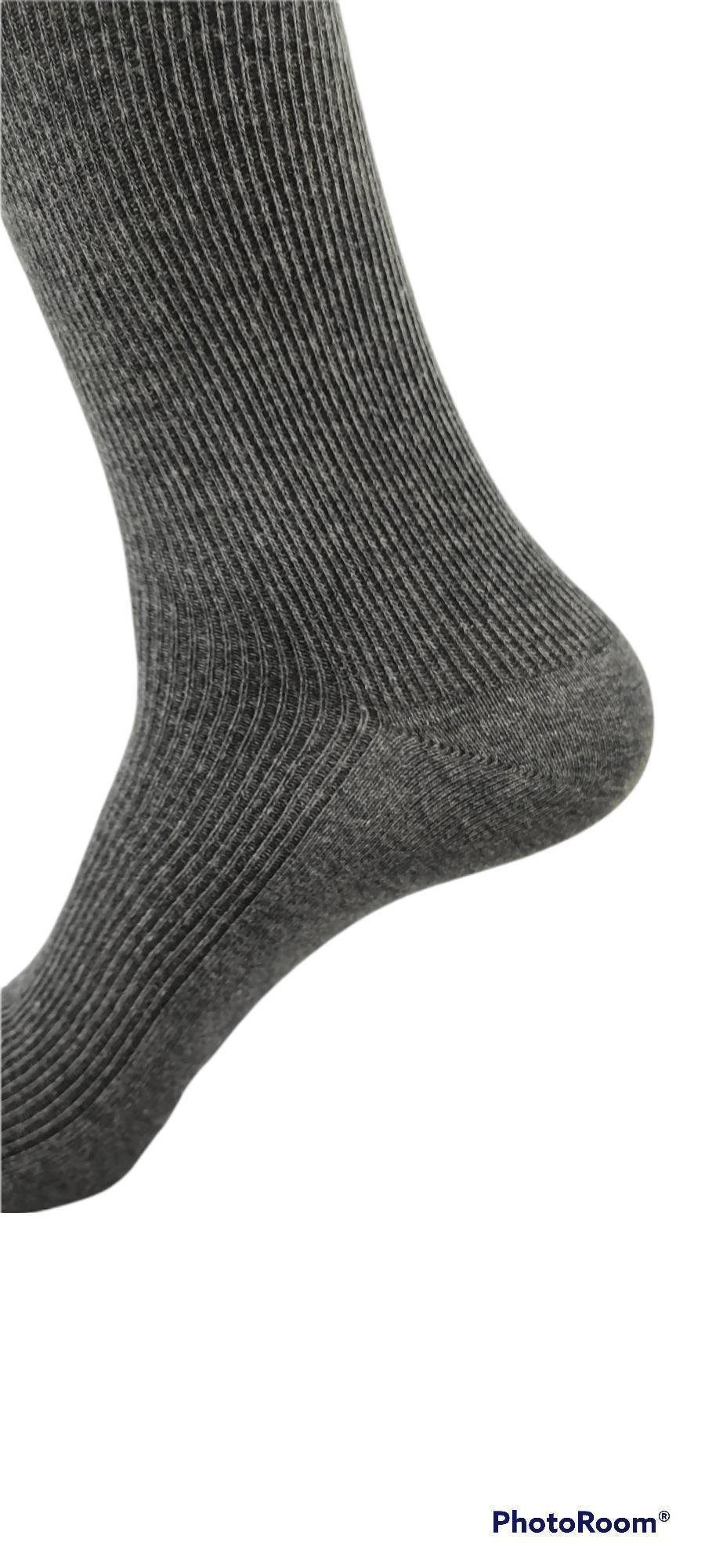 klassischer Socken Paar EloModa grau, braun, 3 Gemischt, in Freizeit Form Basicsocken Anzug Business; (3-Paar) schwarz