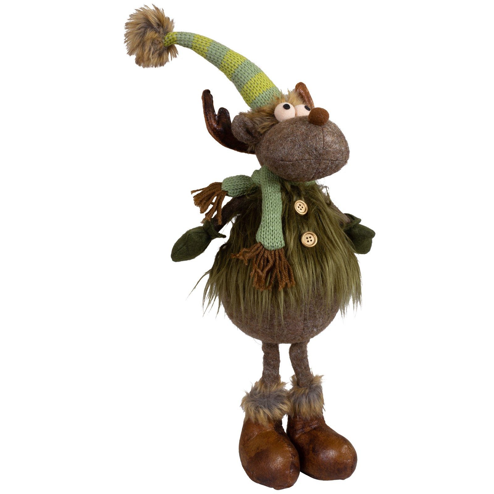 Christmas Paradise Weihnachtsfigur Elch 50 cm (67 cm) (Rentier, 2 St., stehend), Weihnachtsdeko, grün