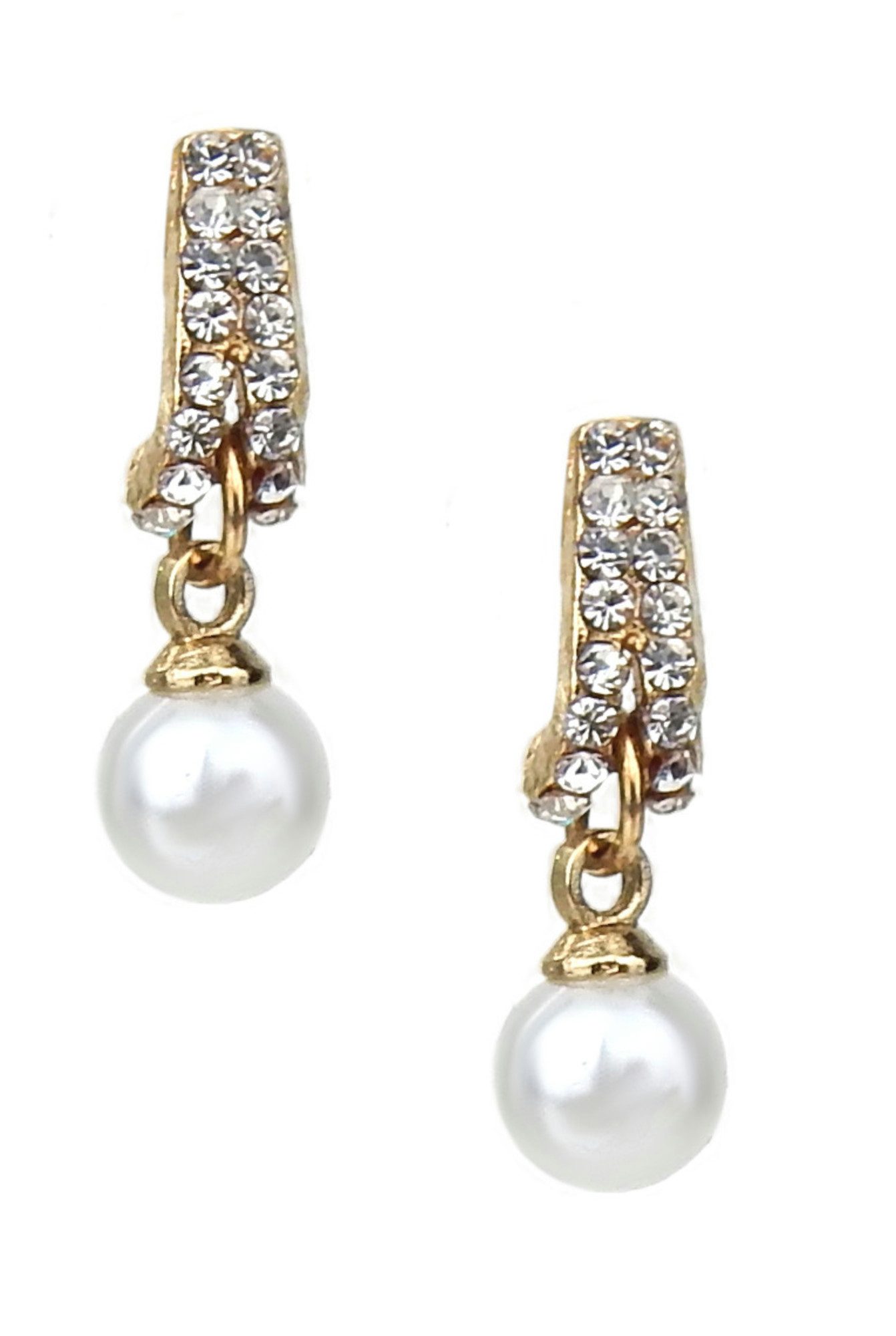 Ella Jonte Ohrstecker-Set, gold Strass 8 günstig online kaufen