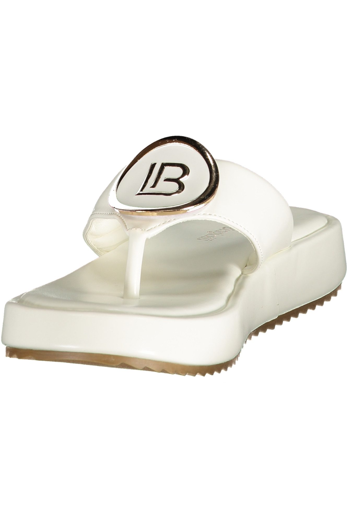 Laura Biagiotti Zehentrenner Elegante weiße Damensandalen mit Zehensteg und