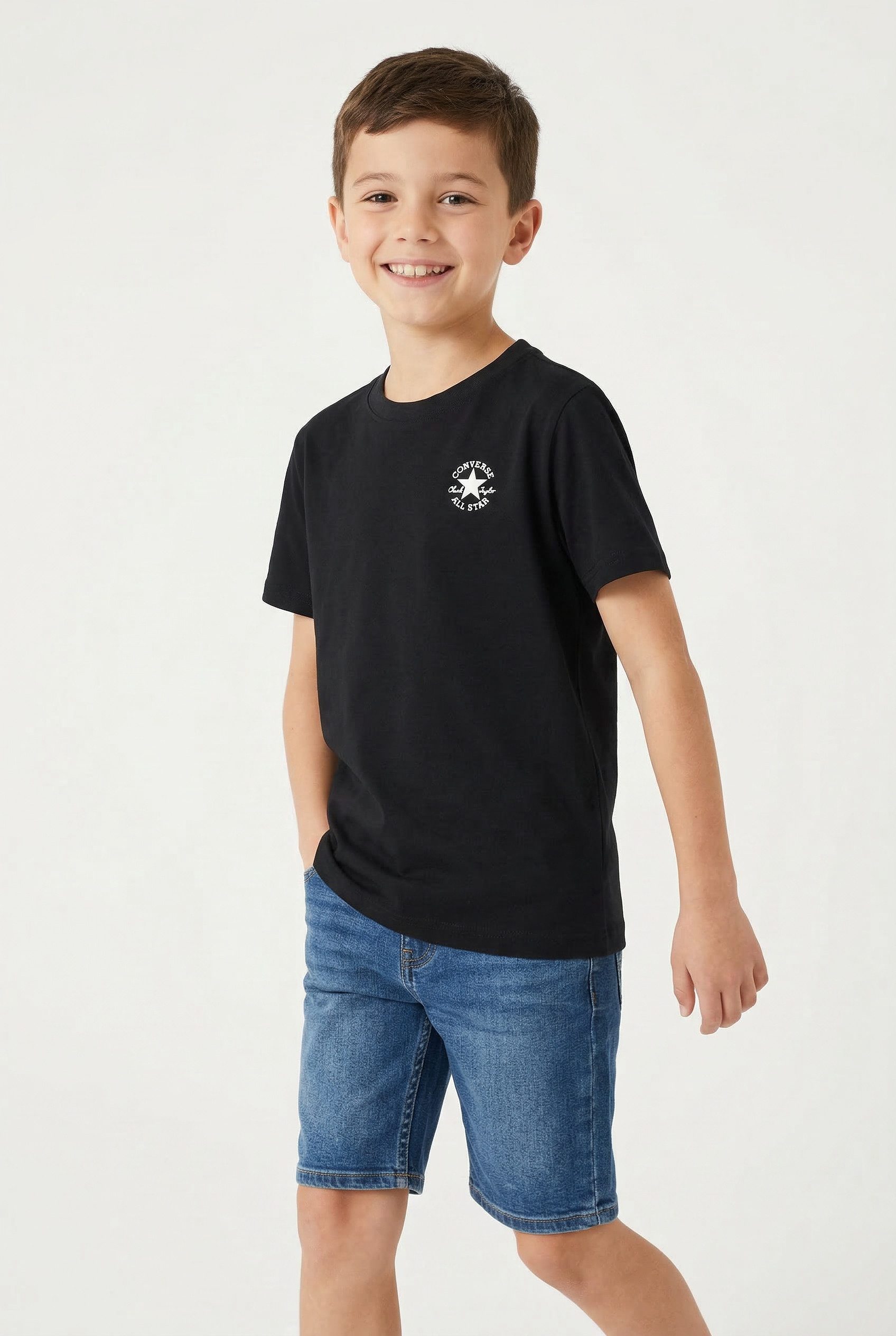 Converse T-Shirt CNVB DISSECTED CTP EMBRO TEE für Kinder und Jugendliche, mit Rundhalsausschnitt, aus Jersey