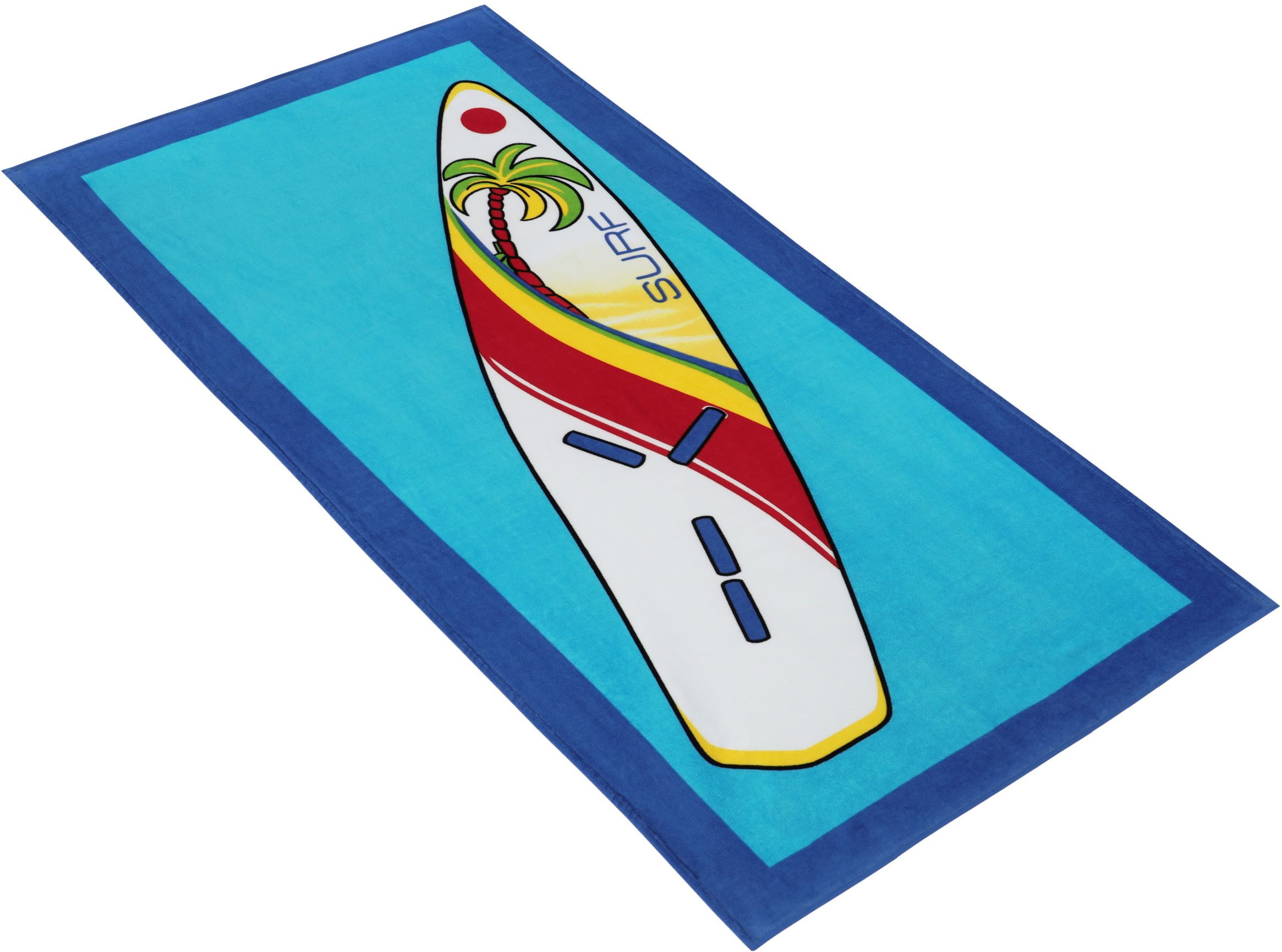 Vossen Strandtuch Haiti, Velours (1-St)