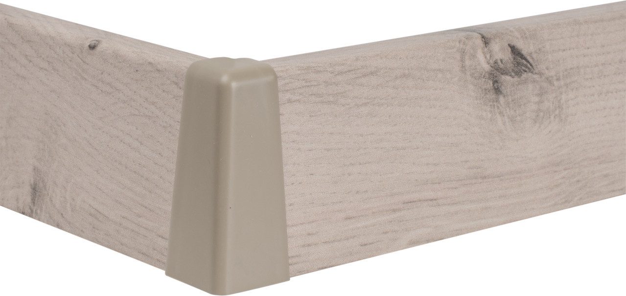 Classen Sockelleisten-Aussenecke Classen Außenecke für Clip-Laminatleiste foliert