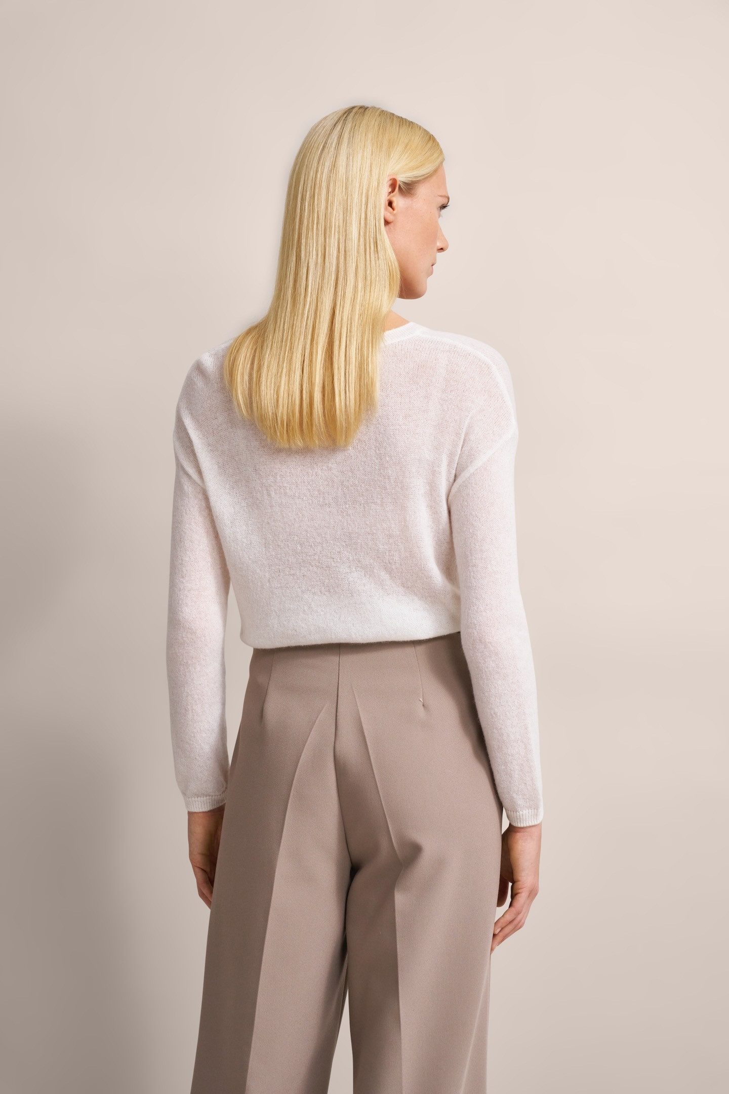 bugatti Rundhalspullover aus Alpaka-Wollmischung