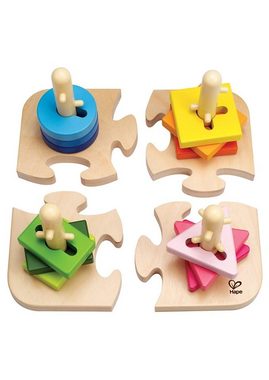 Hape Steckspielzeug, (Set, 16-tlg)