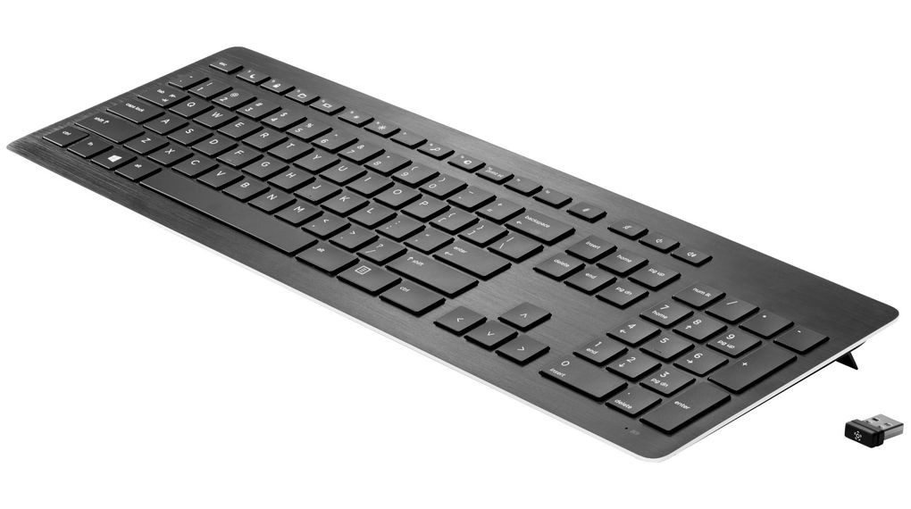 HPE Aruba Z9N41AA - Keyboard Premium Wireless QWERTZ Tastatur (DE) USB-Tastatur