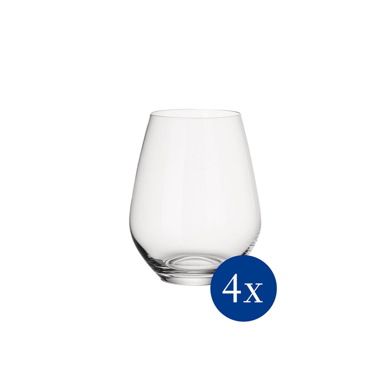 Villeroy & Boch Glas Ovid Wassergläser 420 ml 4er Set, 4-tlg., Glas. € 61,95