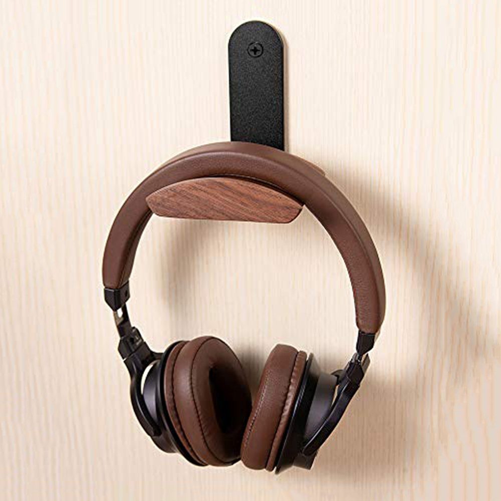 GelldG Headset Halterung, Audio Kopfhörerständer Kopfhörerhalter für Kopfhörer Wandhalterung