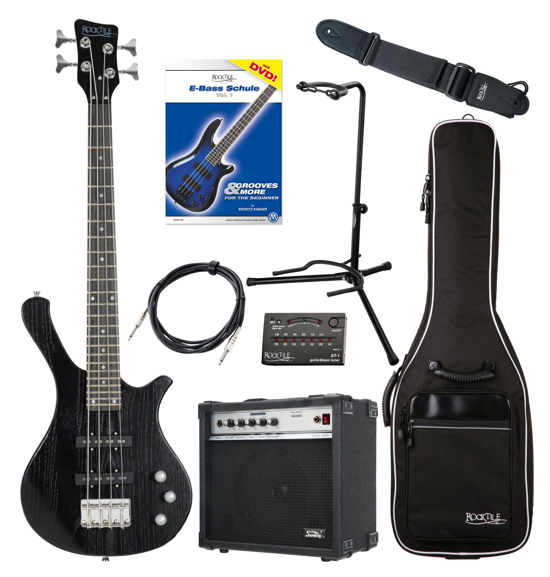 E-Bass TB-4 Traveler Bassgitarre im Reiseformat