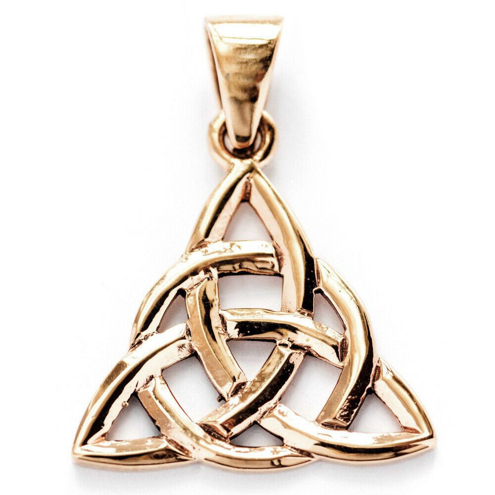 Kettenanhänger Bronzeanhänger Taliesins Knoten Schmuck - Vögel - 30x23mm