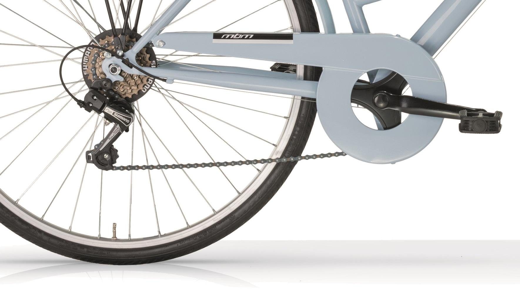 MBM Trekking Bike Touring, 6-speed Shimano TY 21 derailleur, derailleur gears, for women, derailleur gears