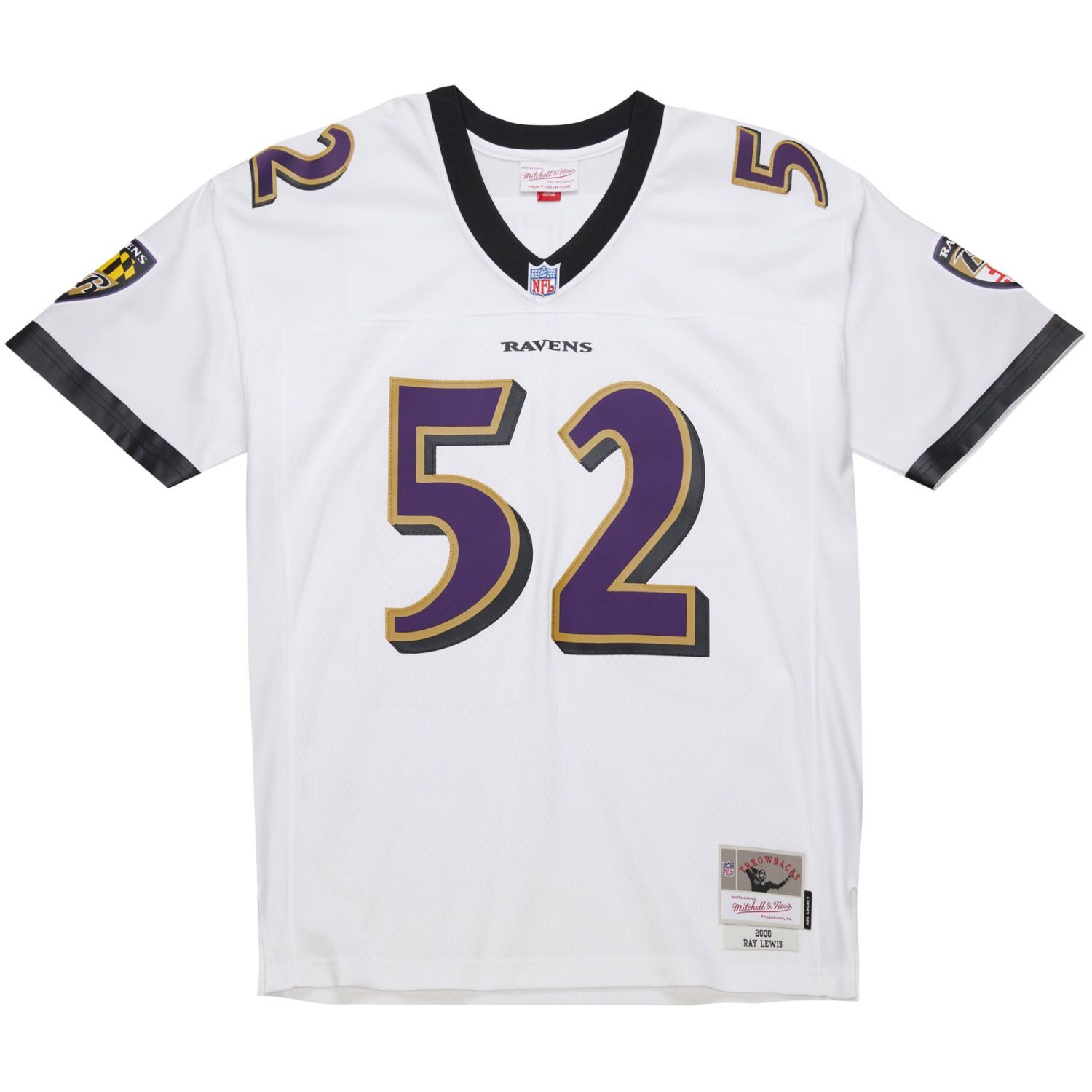 Mitchell & Ness Footballtrikot NFL Legacy Jersey Baltimore Ravens 2000 Ray Lewis