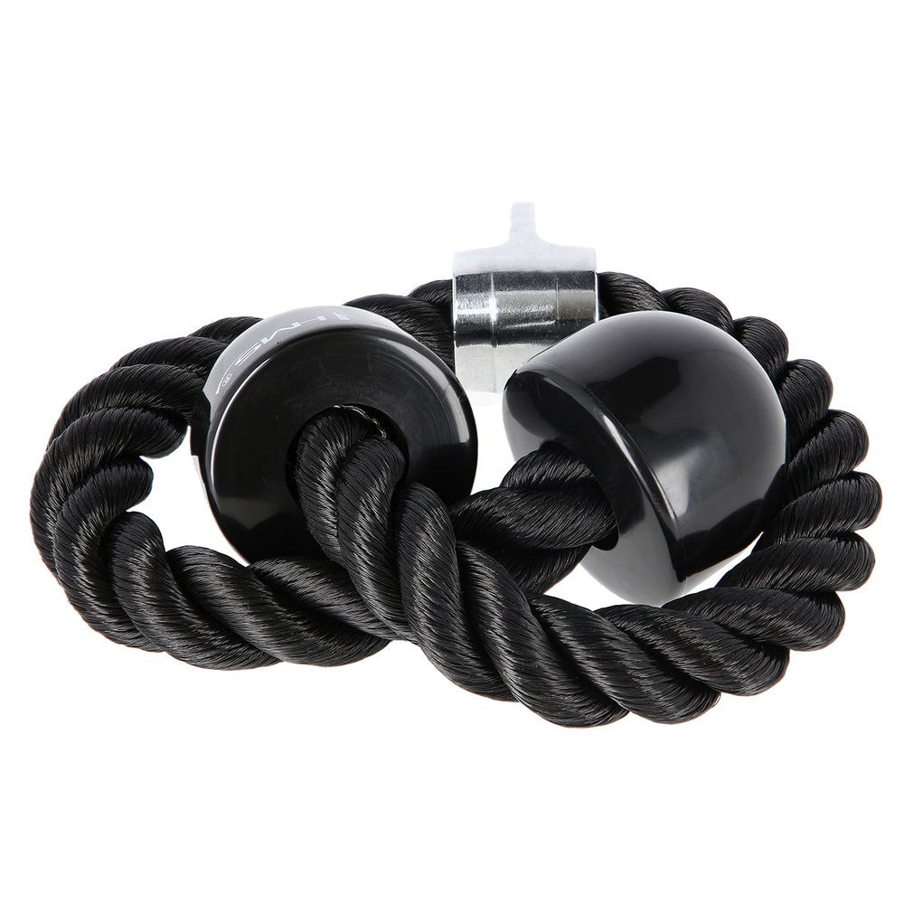 HMS Seilzug Kabelzug Trizepsseil Trizepsseil (Spar-Set, Kabelzugturm), Endkappen aus Gummi verhindern Abrutschen