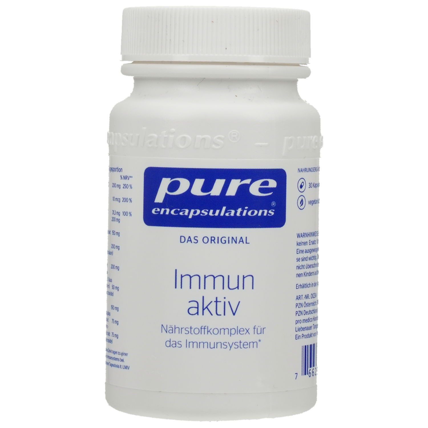 pro medico GmbH PURE ENCAPSULATIONS Immun aktiv Kapseln Kapsel