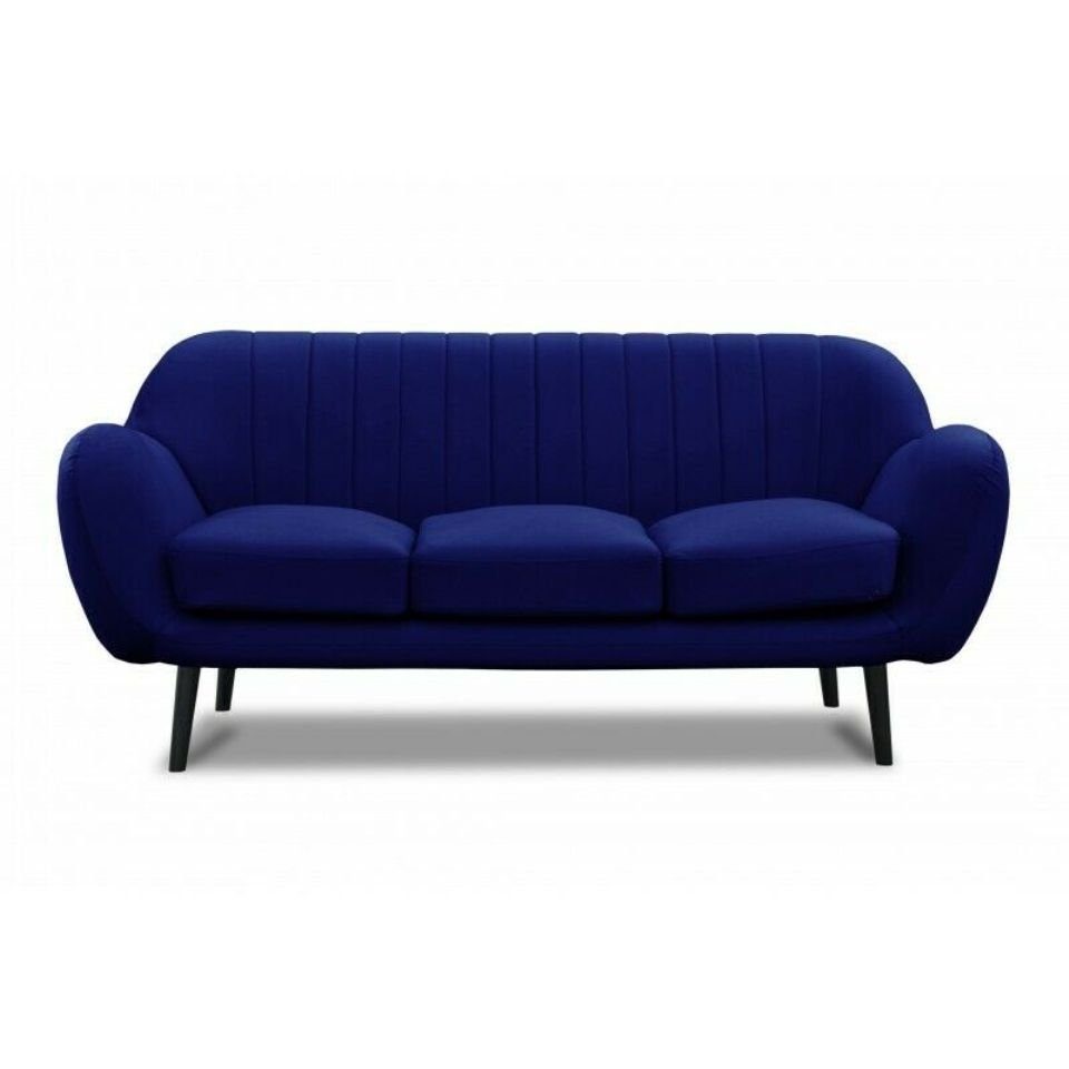JVmoebel Sofa Kanzlei Besucher Couch Office Büro Möbel Sofas Polster Couch, Made in Europe Lila