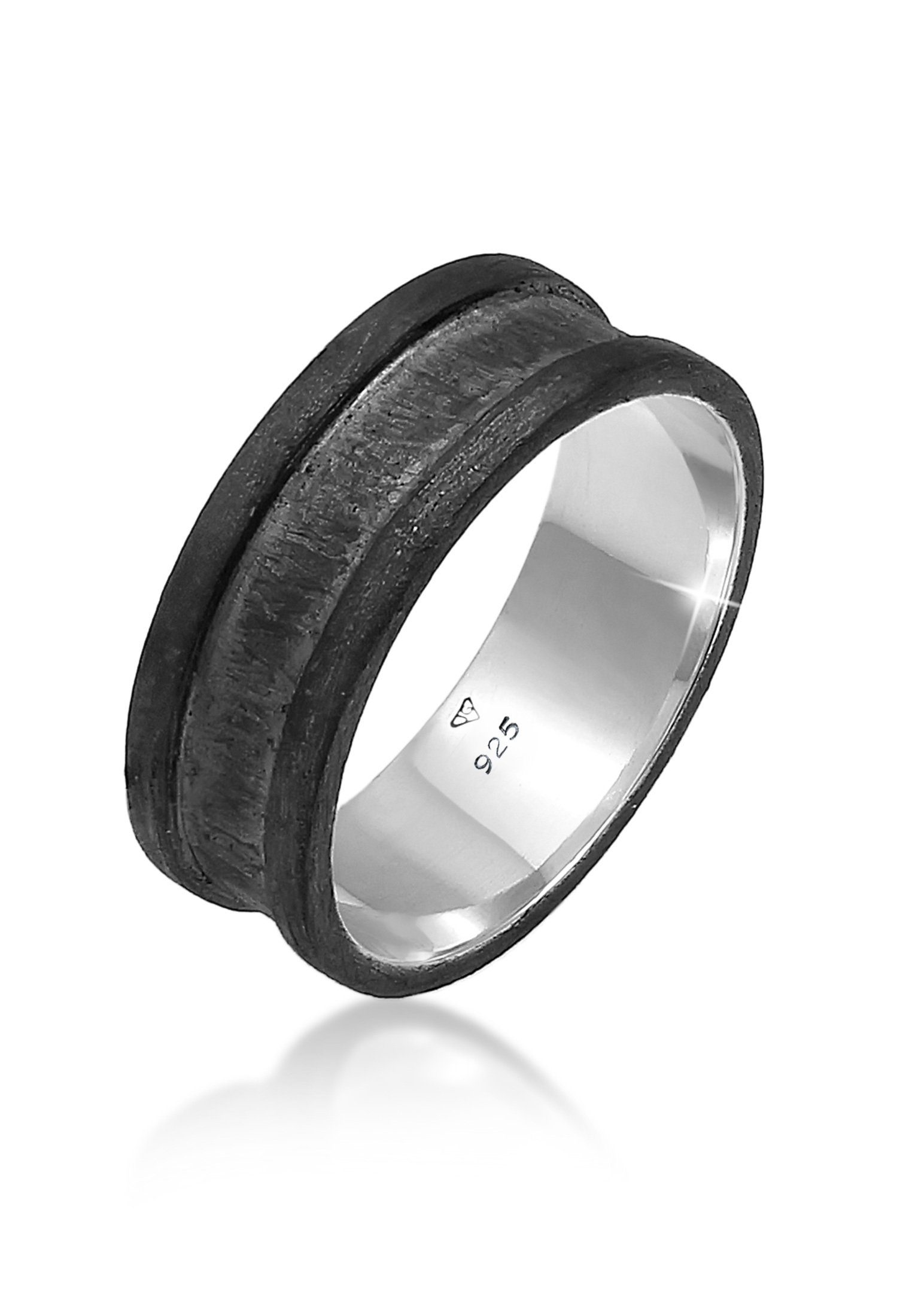 Silberring Bandring Maskulin Zeitlos 925 Silber