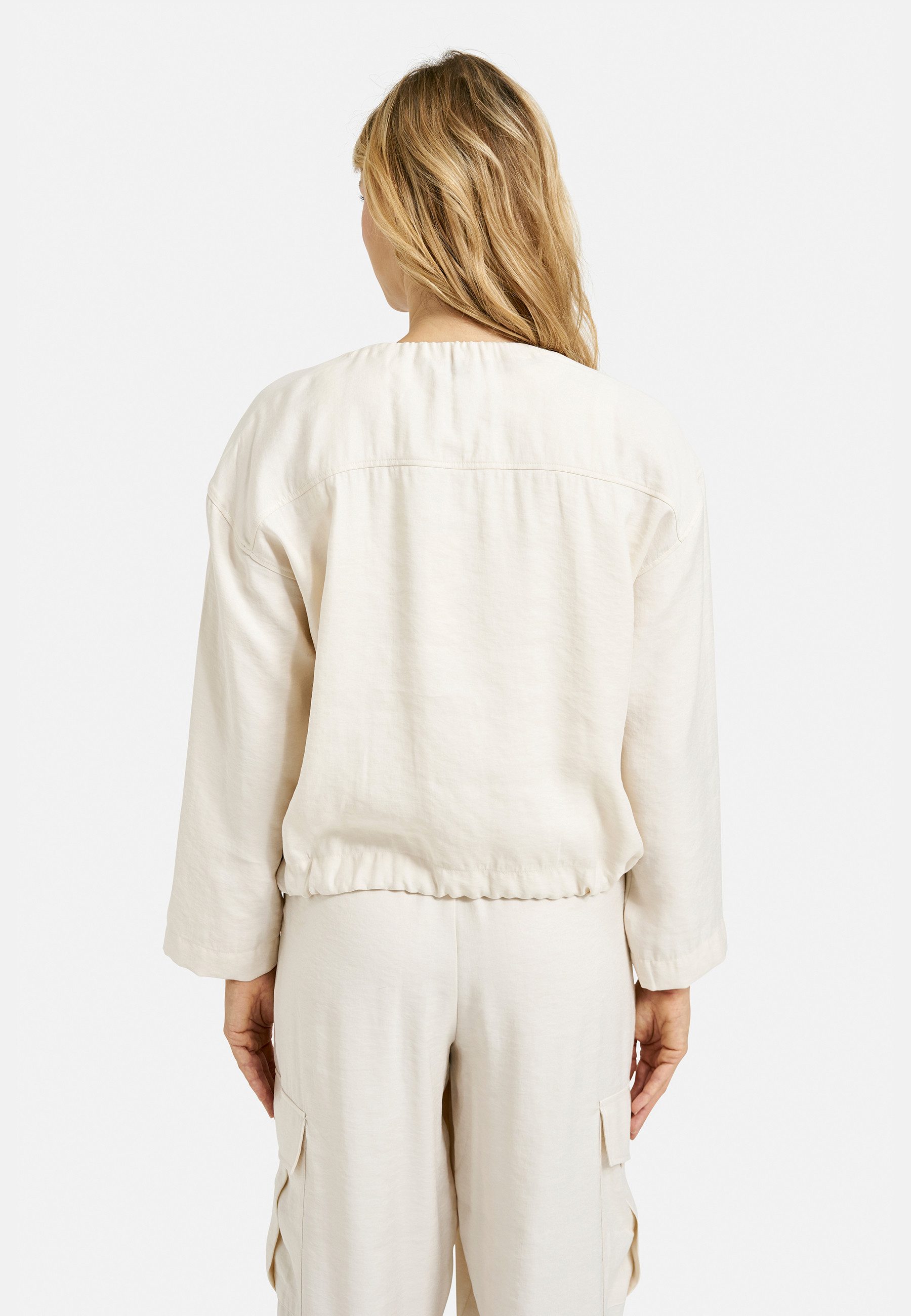 Milano Italy Blouson mit Gummizug im Saum