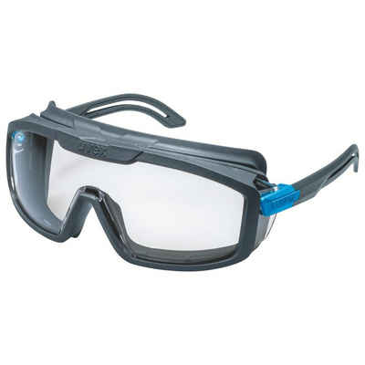 Uvex Arbeitsschutzbrille uvex i-guard 9143266 Schutzbrille Grau, Blau