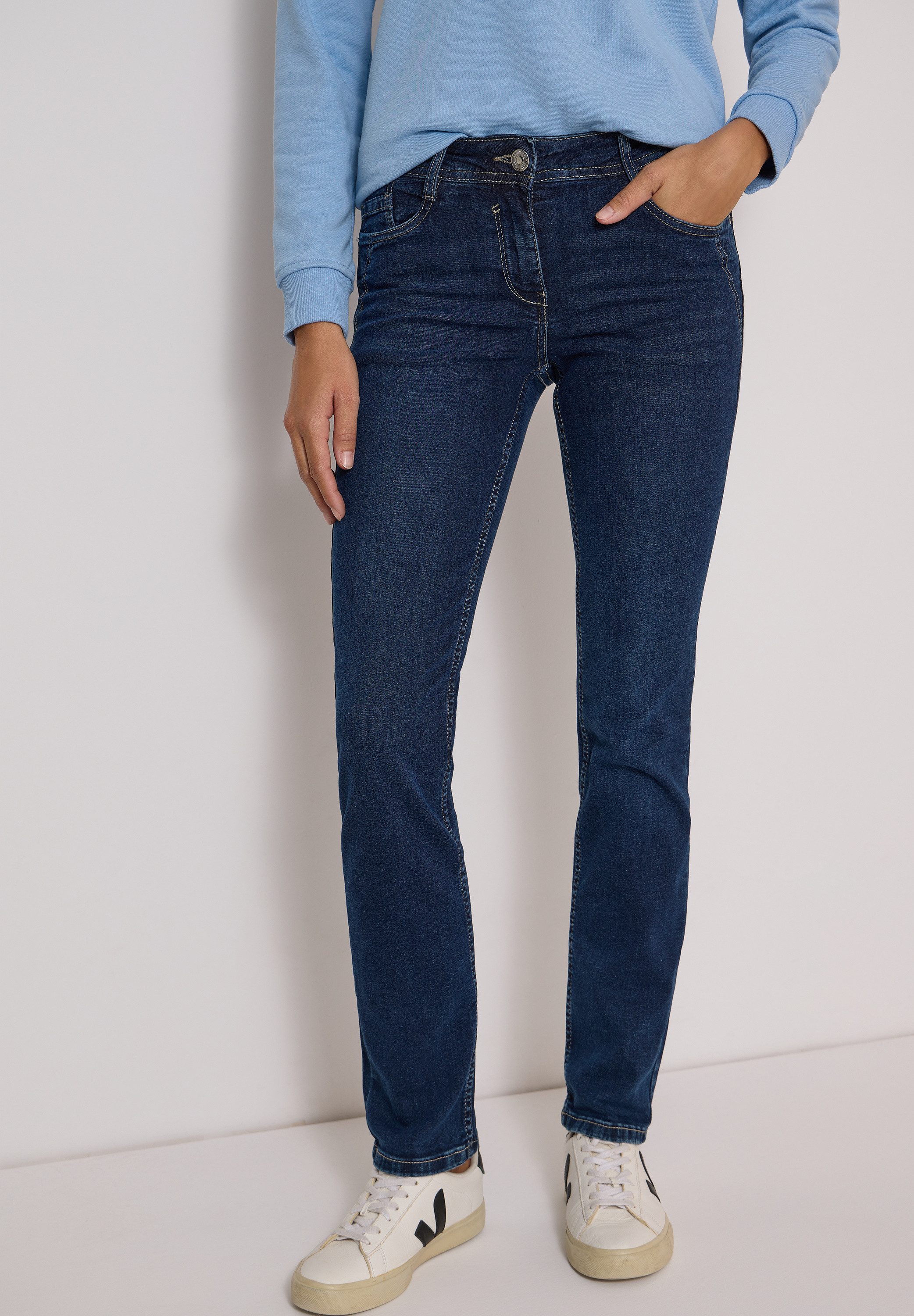 CECIL Comfort-fit-Jeans 5-Pocket-Style – Bild 2 von 5