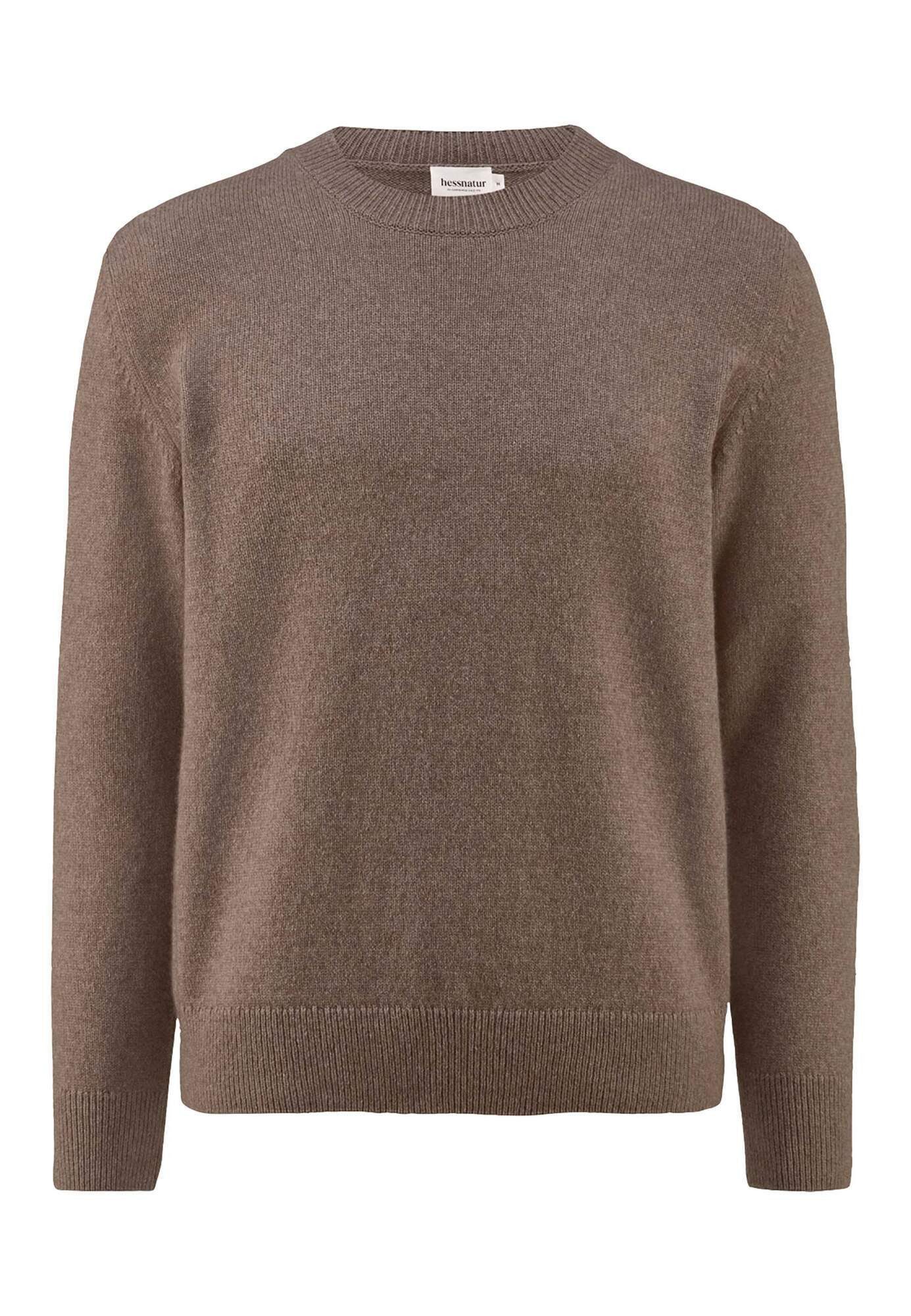 Hessnatur Strickpullover Regular aus Bio-Merinowolle mit Bio-Baumwolle (1-t günstig online kaufen