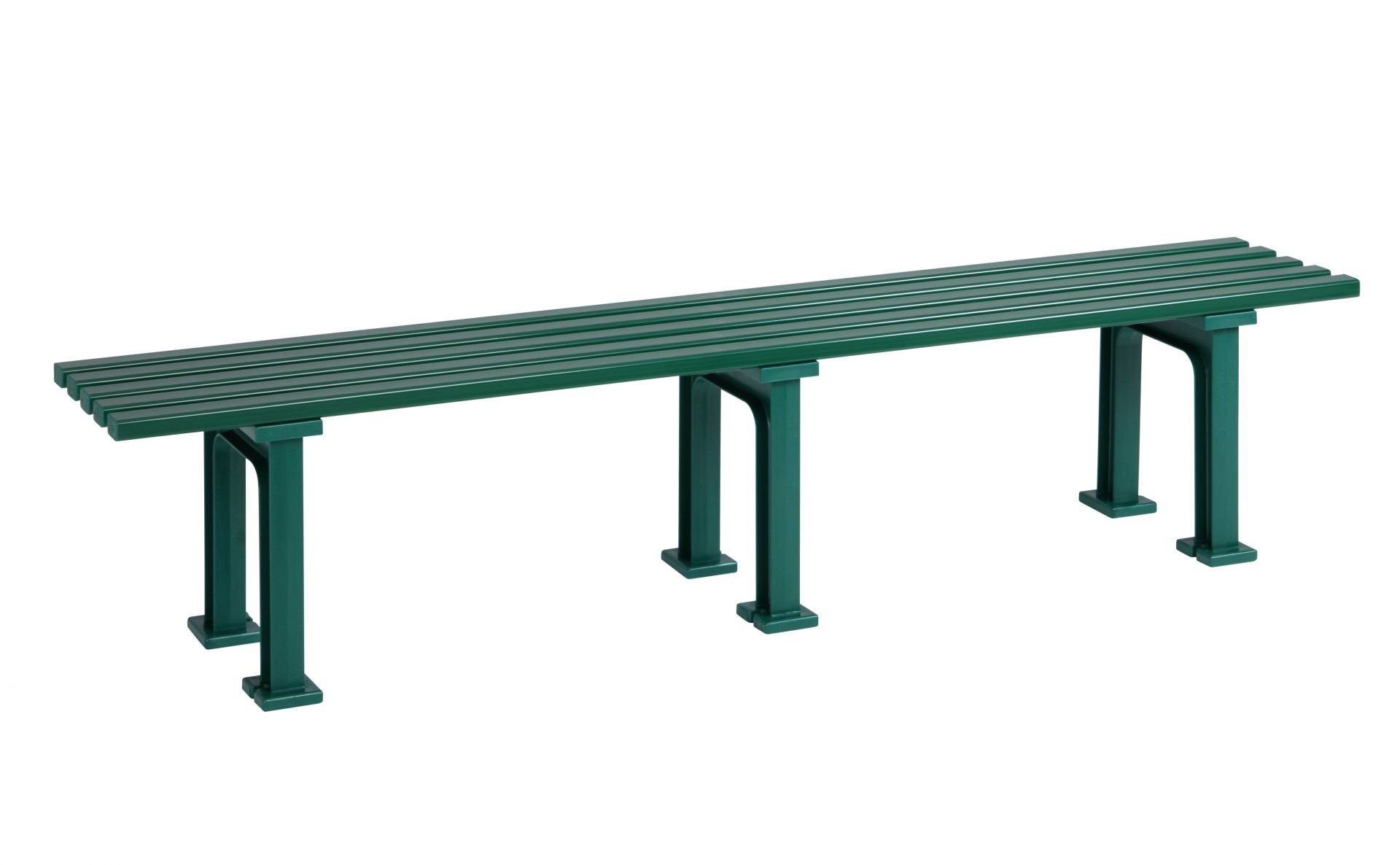 Blome Gartenbank Gartenbank Mono l, 3-Sitzer, Pflegeleichter Kunststoff, Weiß