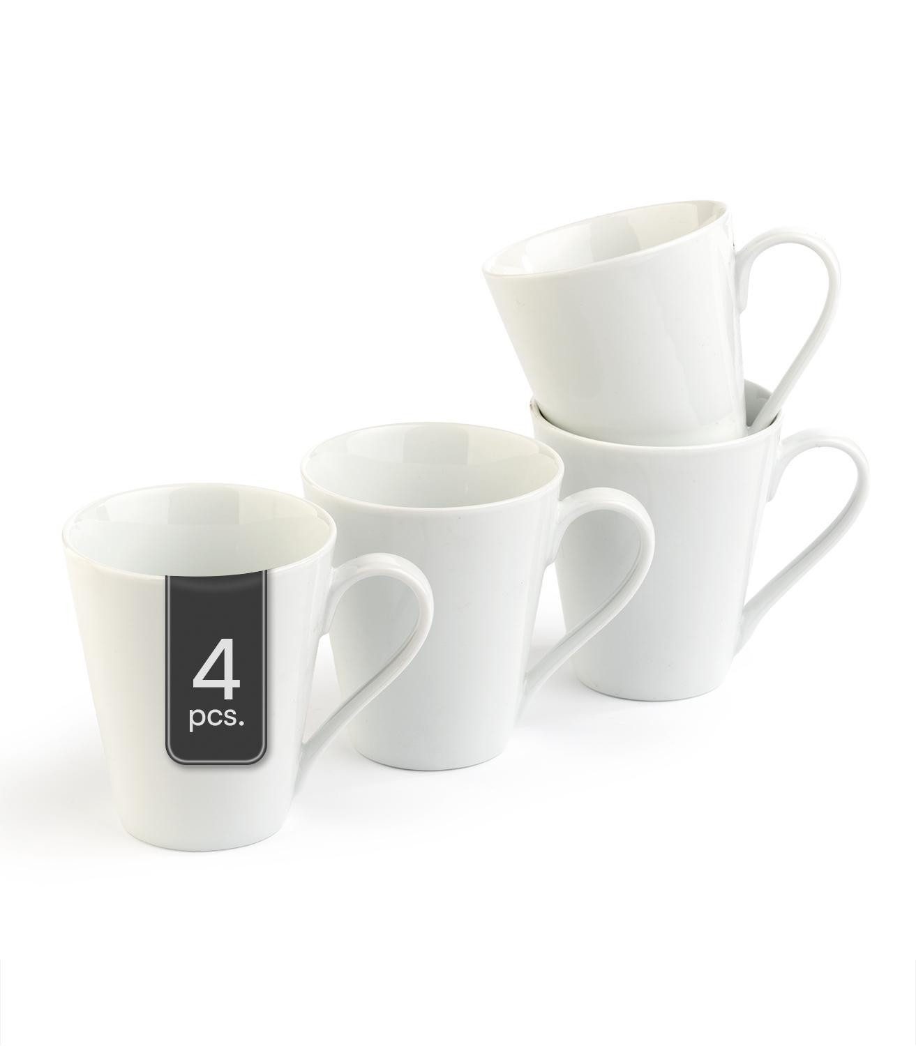 Tasse Kaffeetasse, 300 ml, Weiß, Spülmaschinenfest
