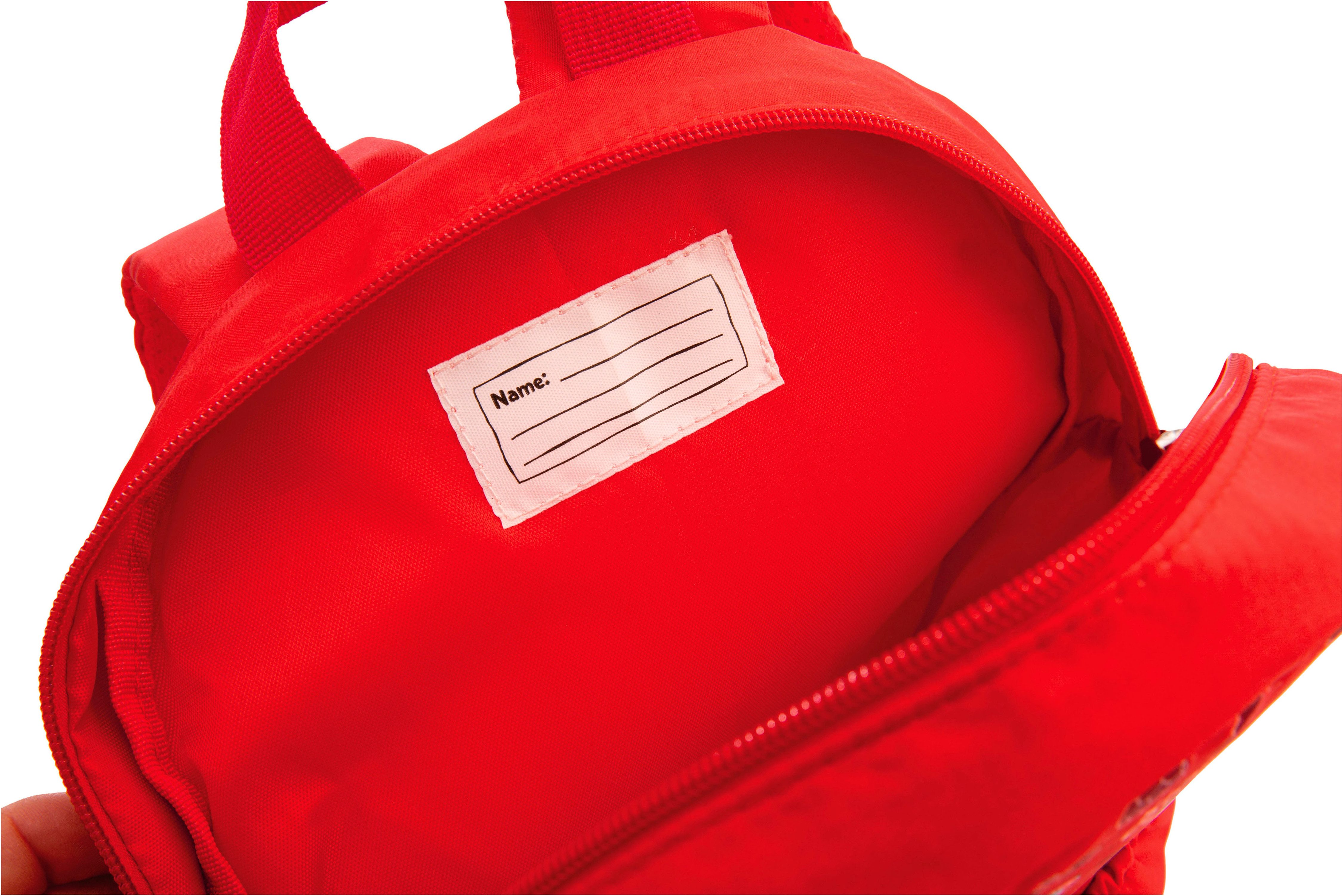 Nici Kinderrucksack FC BAYERN MÜNCHEN inklusive Plüsch Bär Berni 25 cm (Set, 2-tlg)