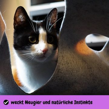 CAT MOUNTAiN ... Deine Katze wird es lieben Tier-Intelligenzspielzeug Katzenspielzeug Katzenteppich Kratzmatte intelligentes Spielen