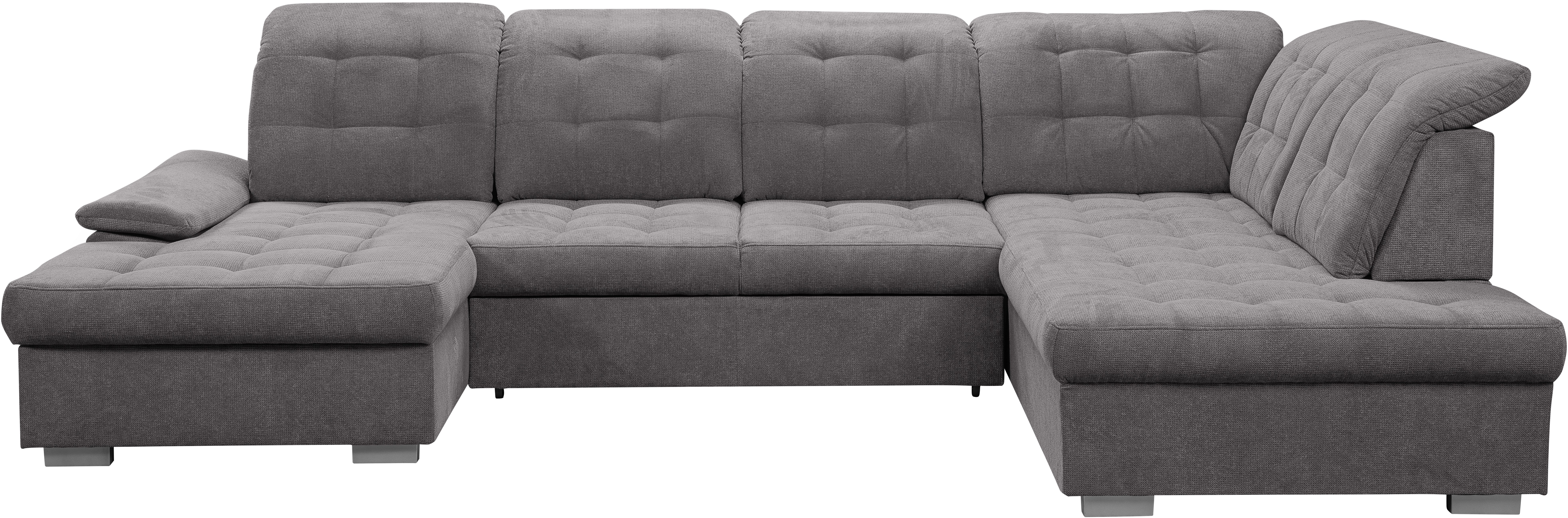 WERK2 Wohnlandschaft Kordula-New Multifunktion Couch, Breite 332cm, U-Form, günstig online kaufen