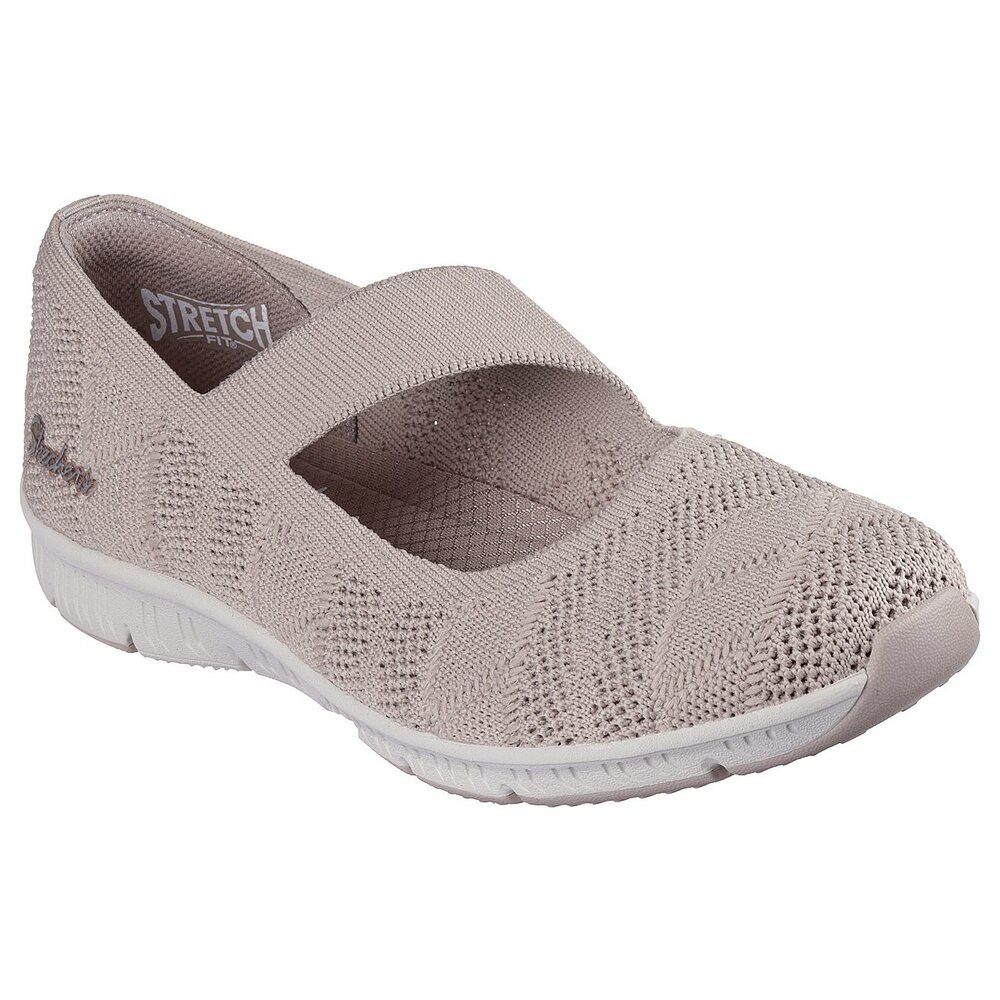 Skechers Skechers – Slipper: Be-Cool Sweet Knit – Grau Slipper günstig online kaufen