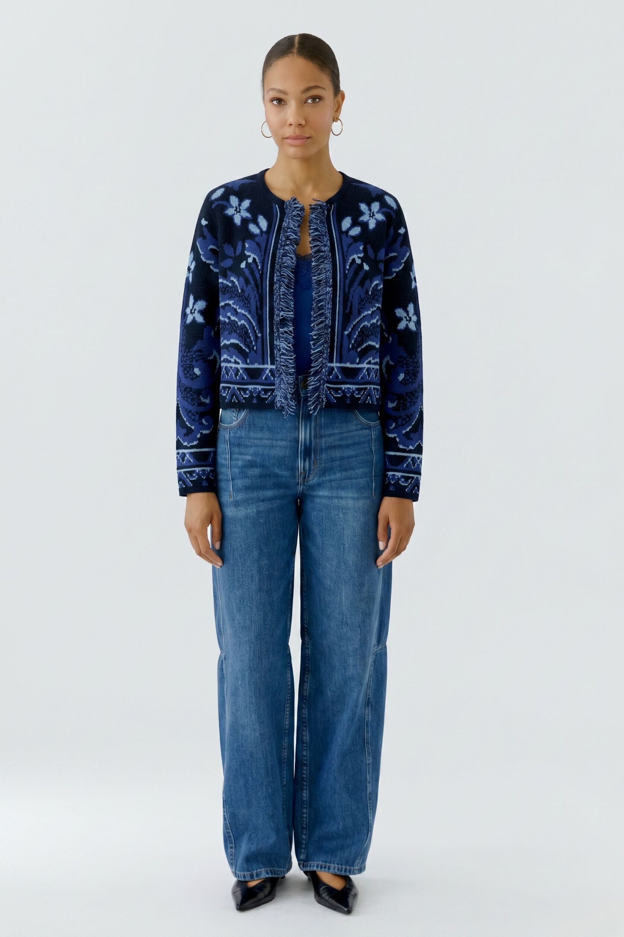 Oui Strickjacke