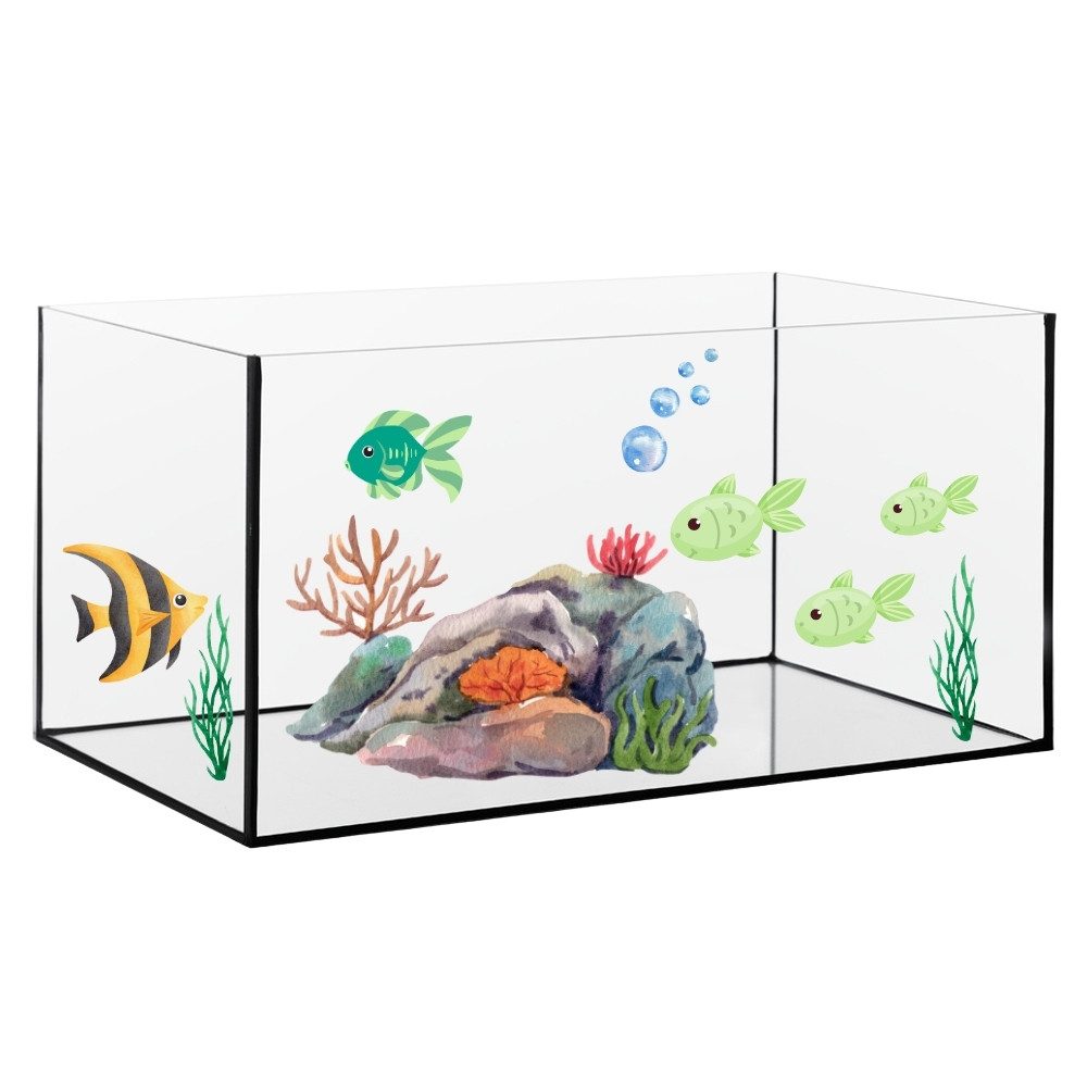 GarPet Aquarium Aquarium Becken rechteckig standard Größen Glas Aquariumbecken