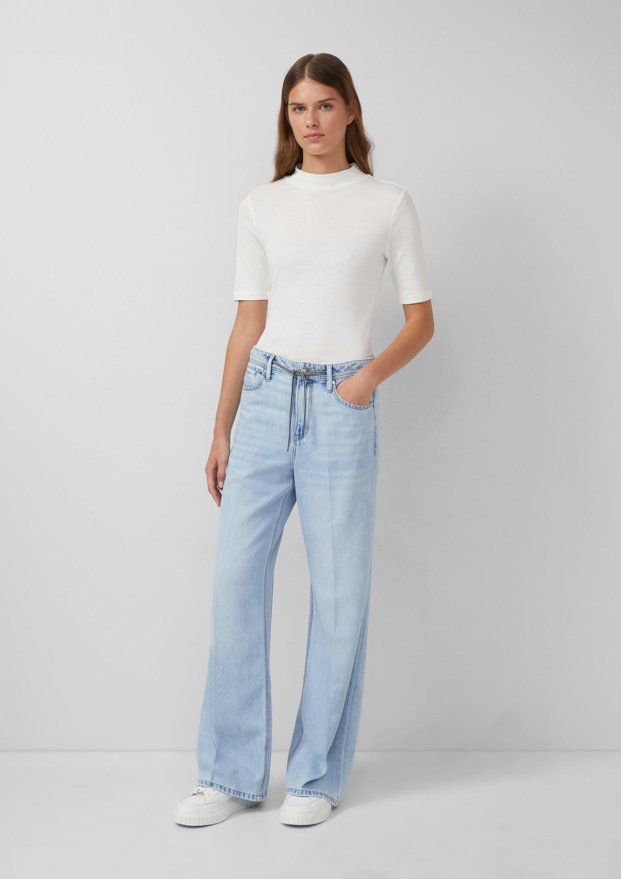 s.Oliver Weite Jeans Jeans-Hose SURI Jeans-Hose günstig online kaufen