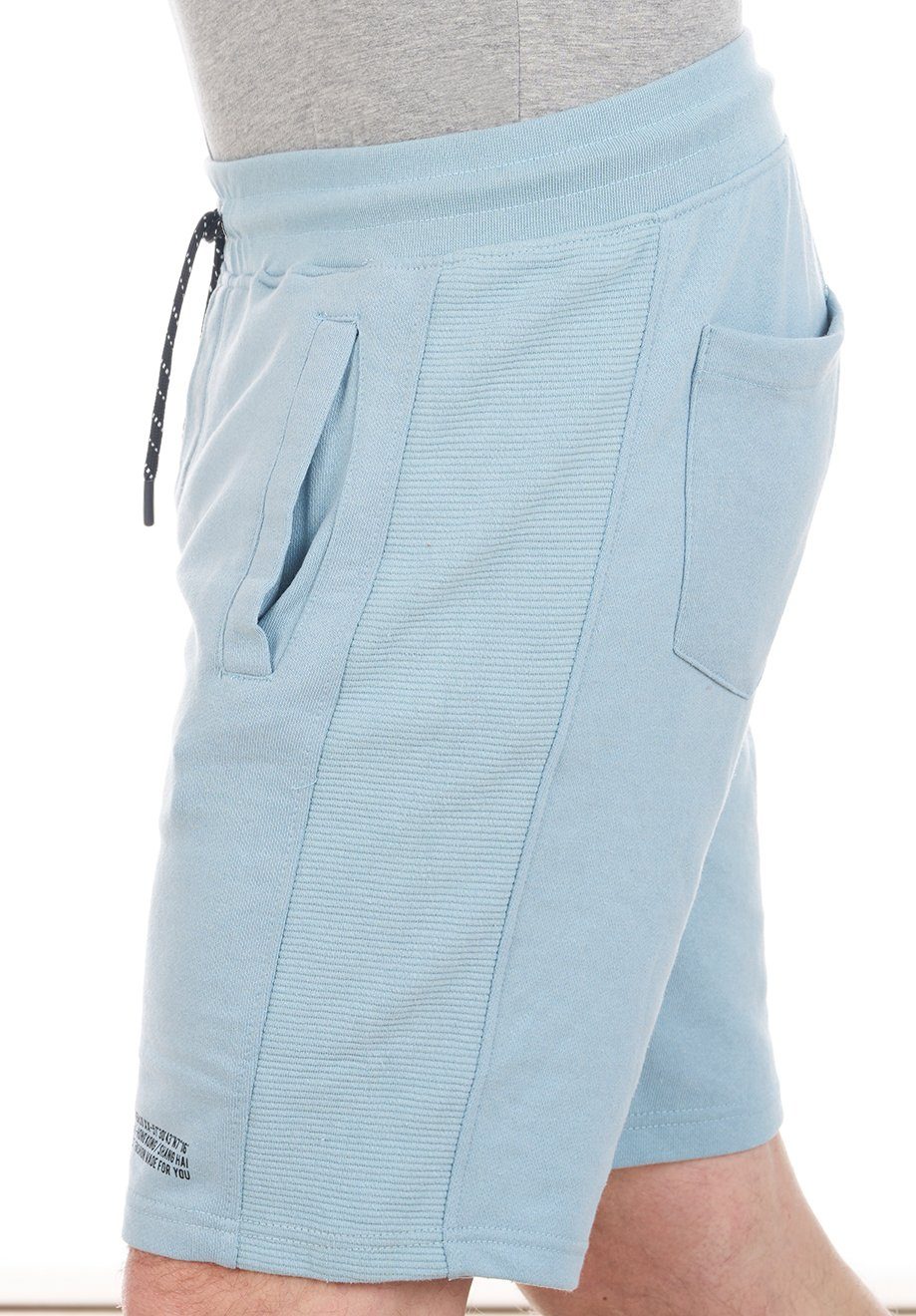 riverso Sweatshorts Herren Sportshorts RIVBlake Regular Fit Bermudashort mit Kordelzug – Bild 3 von 5
