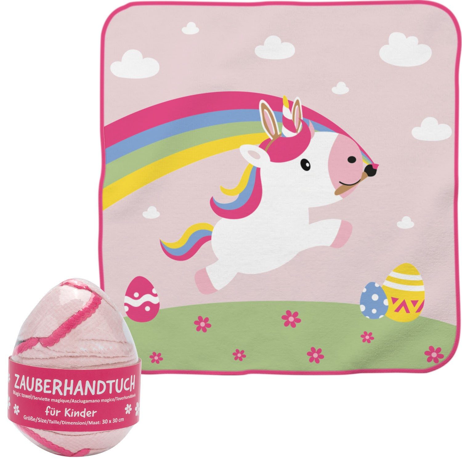 Sheepworld Handtuch Kinder Zauberhandtuch Handtuch 30x30cm Geschenk Ostern Sheepworld