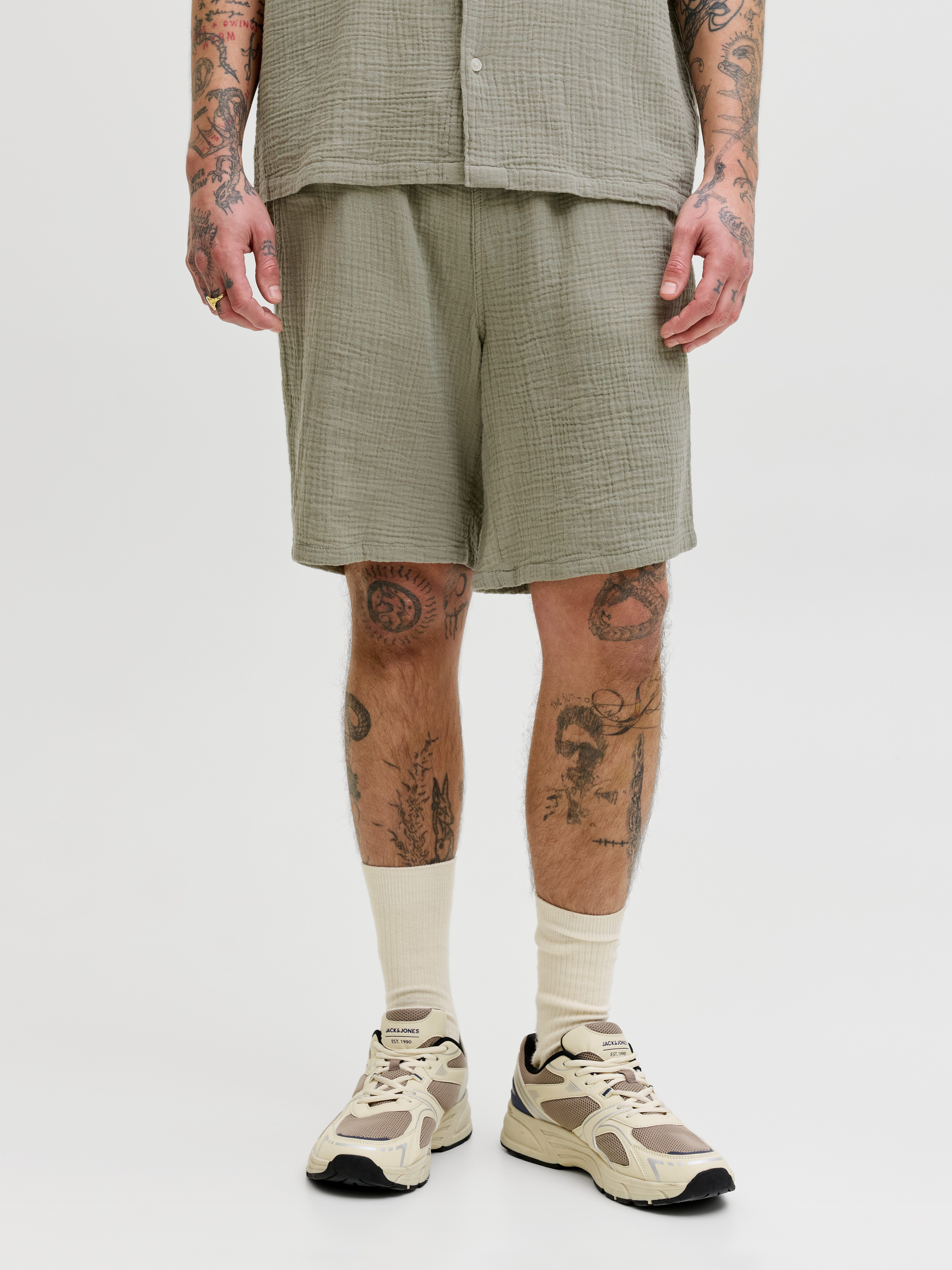 Jack & Jones Jogger Pants JPSTJAIDEN PATRAS JOGGER SHORT REG