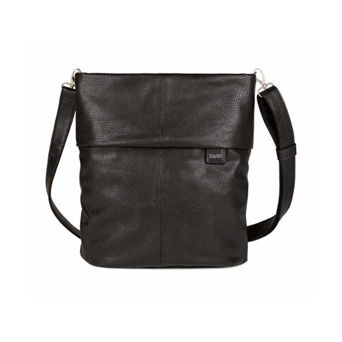 Zwei Handtasche schwarz regular fit (1-tlg)