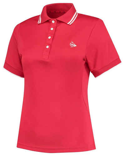 Dunlop Poloshirt Damen Tennispolo CLUB LINE Kurzarm (1-tlg)