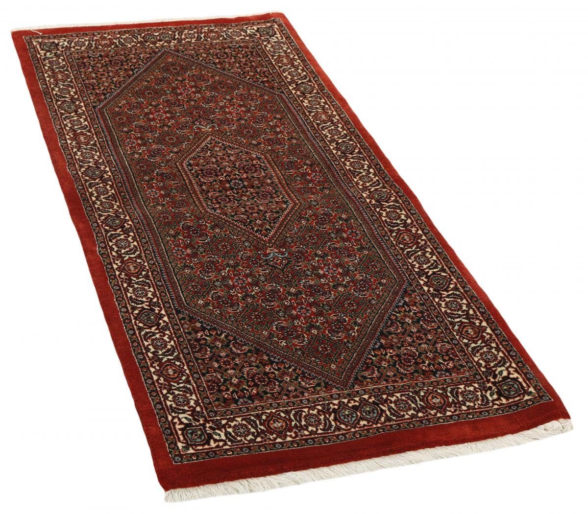 Orientteppich Perserteppich, rechteckig, 15 Tekab Bidjar 67x154 / Trading, mm Nain Höhe: Handgeknüpfter Orientteppich