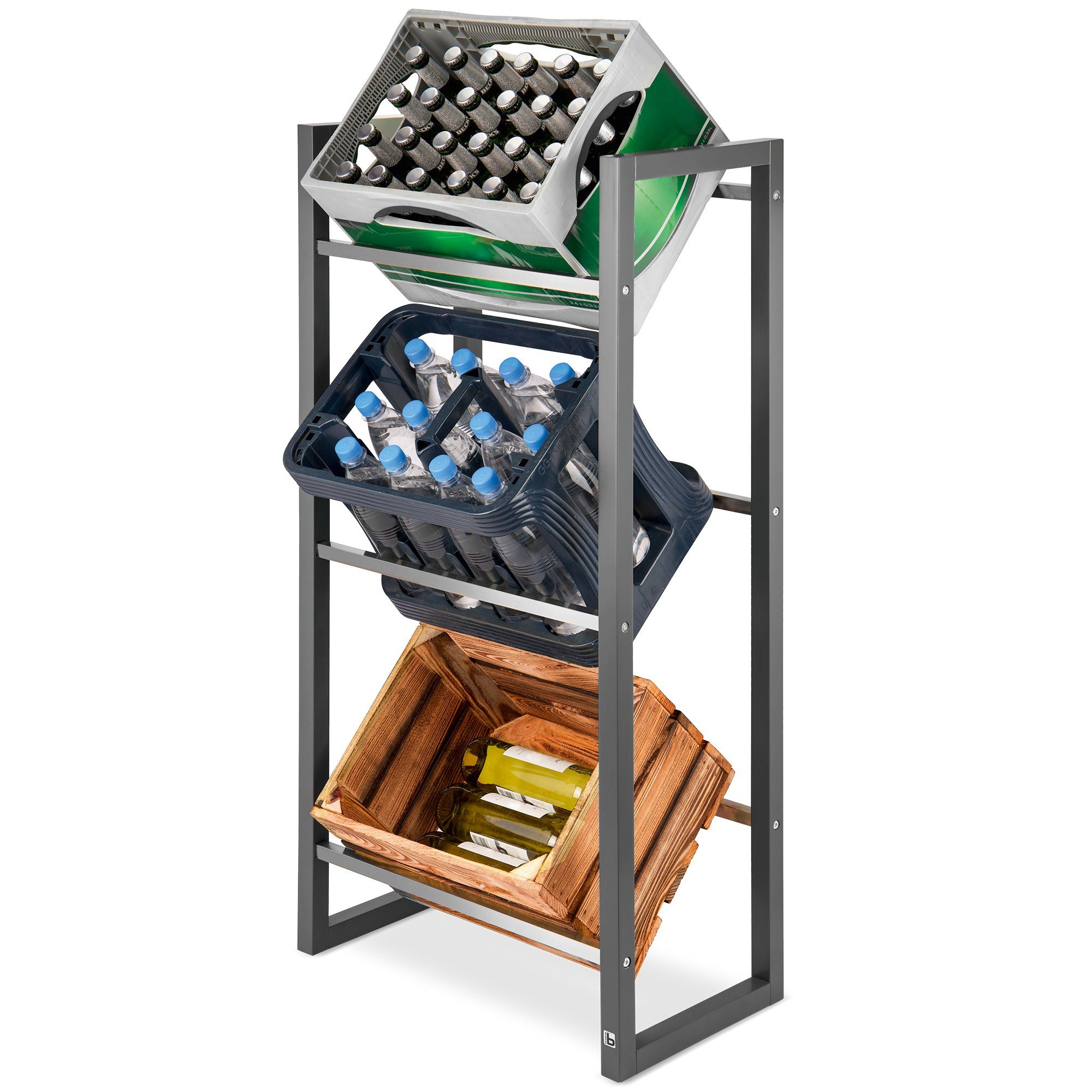 bomoe Regal Mattis, Getränkekistenregal, 55x32x112cm günstig online kaufen