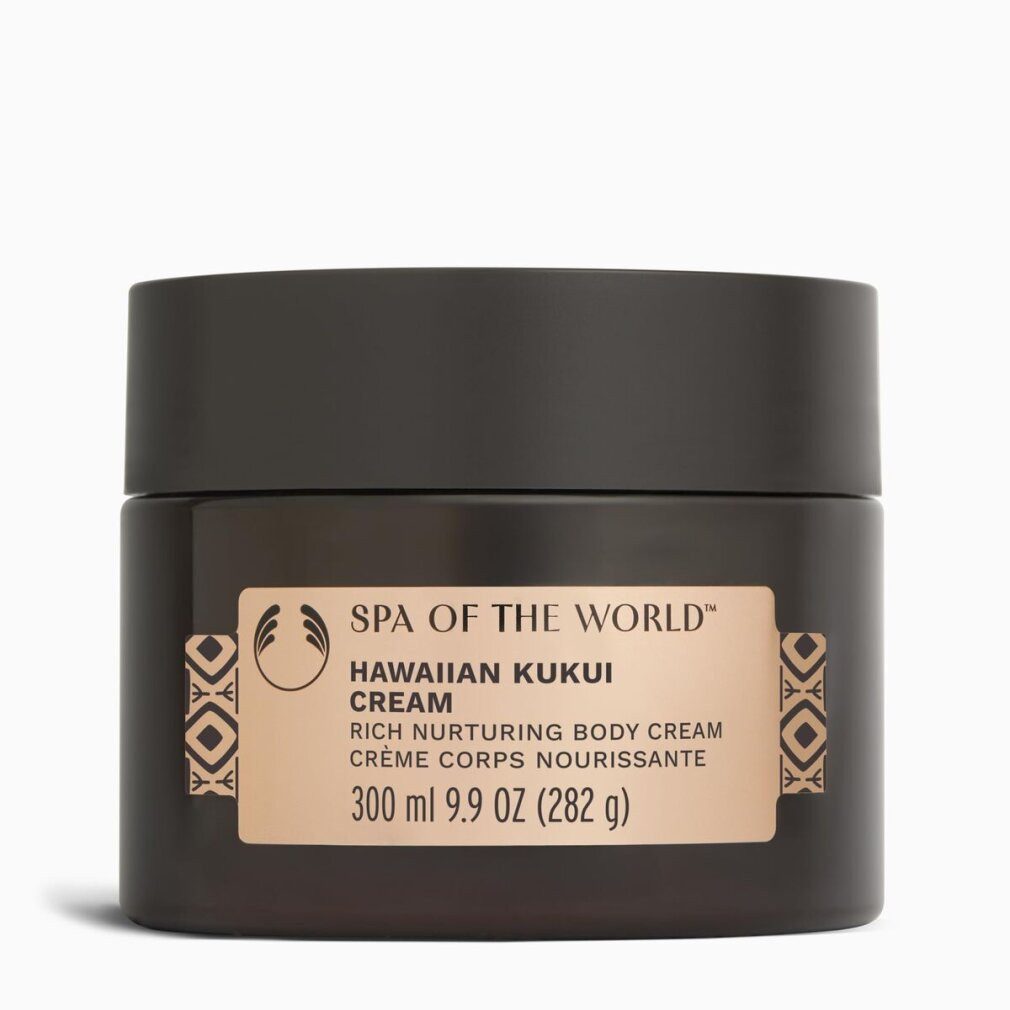 The Body Shop Körperpflegemittel SPA DER WELT hawaiianische Kukui-Körpercreme 300 ml