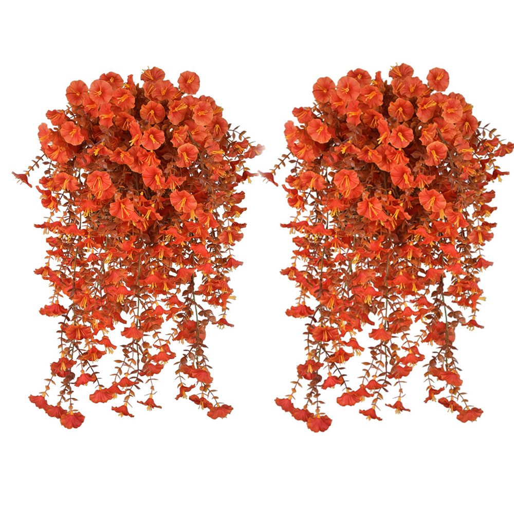 Kunstblumenstrauß 2 Bündel Herbststrauß Künstlich Kunstblumen Herbstzweige günstig online kaufen