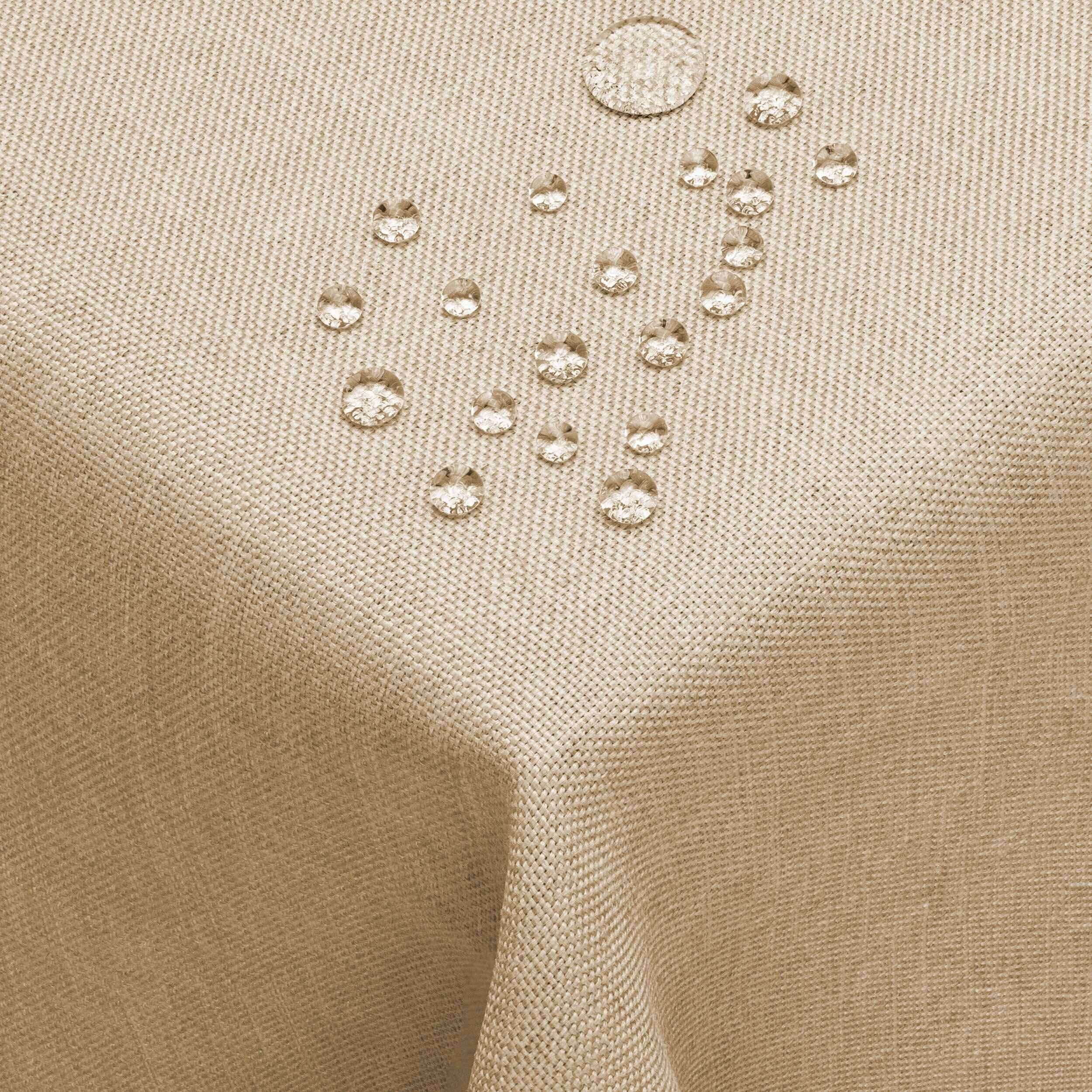 DecoHomeTextil Heimtextilmanufaktur Tischdecke Leinen Optik Tischdecke günstig online kaufen